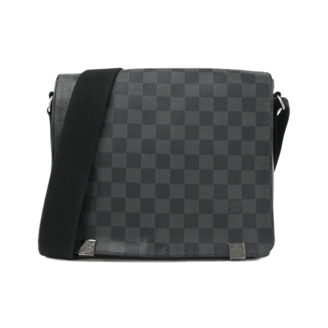 Louis Vuitton Damier Graphite District PM N41028 Shoulder Bag: --- Catalog ---Category: SizeSize (HxWxD): 22cm x 25cm x 8cm / 8.66'' x 9.84'' x 3.14''Category: DesignType: Shoulder bagColor: Dark gray, GraphiteGender: MenMaterial: Coated canvas Category: