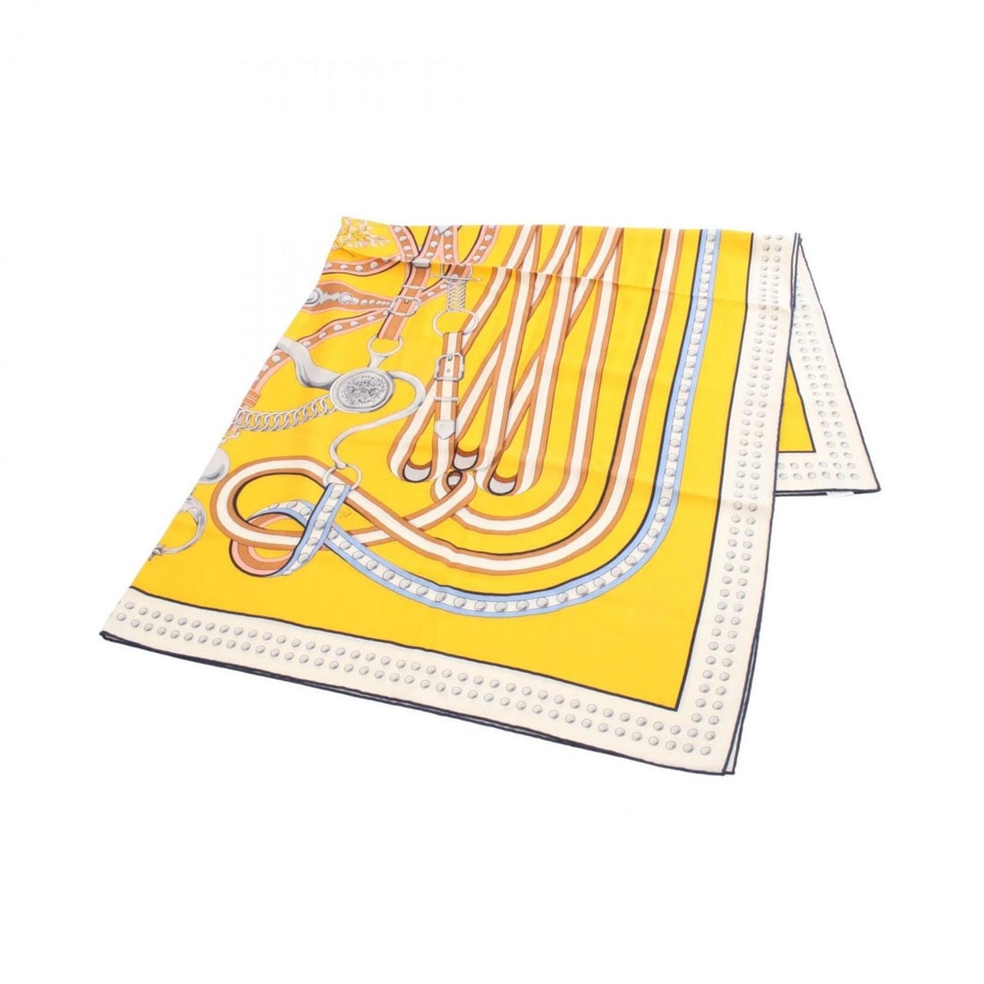 Hermes Hermès Carré Jean 140 Grand Tralala Scarf, Silk, Cashmere, Women's, Yellow, Multicolor: --- Catalog ---Category: SizeSize (LxW): 1.36m x 1.36m / 53.54'' x 53.54''Category: DesignType: ScarfColor: Multi-color, YellowGender: WomenMaterial: Silk , Cashmere Category: GeneralBrand: Hermes---