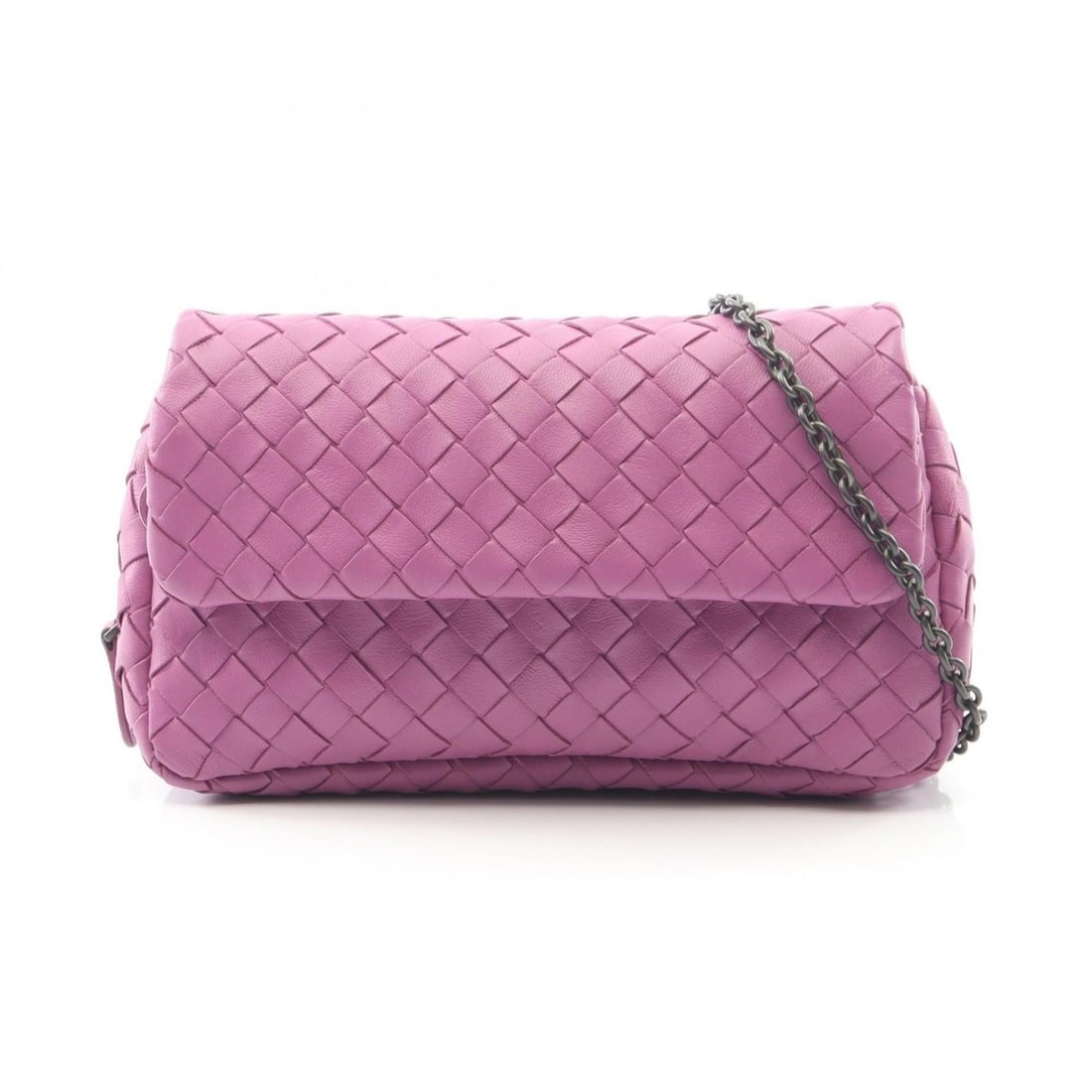 Bottega Veneta Intrecciato Shoulder Bag, Leather, Women's, Purple: --- Catalog ---Category: SizeSize (HxWxD): 11cm x 18cm x 5cm / 4.33'' x 7.08'' x 1.96''Category: DesignType: Shoulder bagColor: PurpleGender: WomenMaterial: Leather Category: GeneralBrand: Bottega Ven