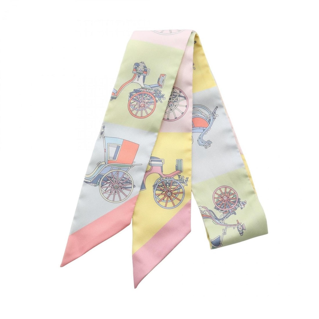 Hermes Hermès Twilly Voitures Exquises Silk Scarf for Women in Multicolor: --- Catalog ---Category: SizeSize (LxW): 85cm x 5cm / 33.46'' x 1.96''Category: DesignType: ScarfColor: Multi-colorGender: WomenMaterial: Silk Category: GeneralBrand: Hermes--- Item List ---Section: C