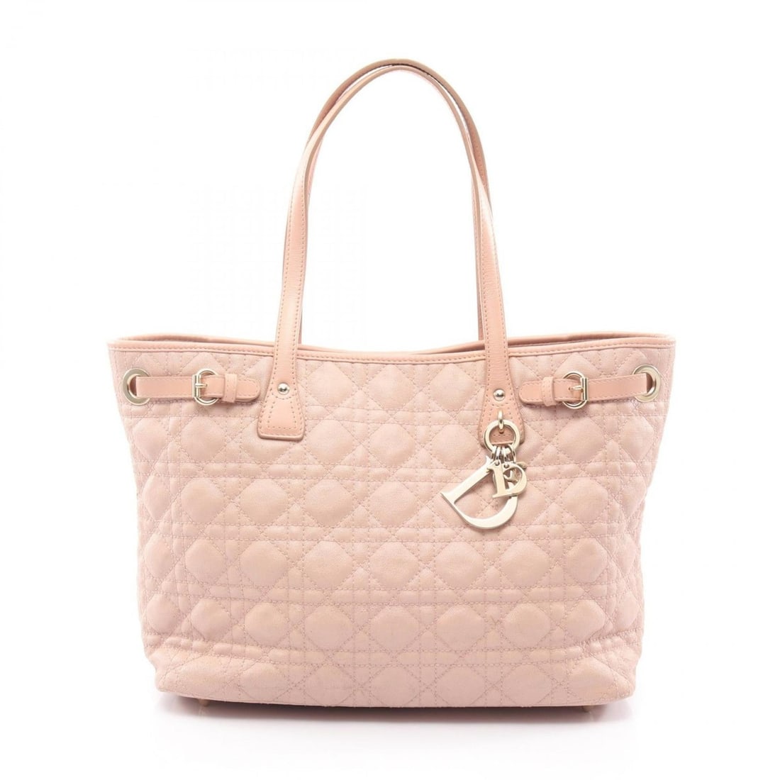Christian Dior Dior Panalea Cannage Tote Bag, Coated Canvas and Leather, Women's, Pink: --- Catalog ---Category: SizeSize (HxWxD): 24cm x 31cm x 15cm / 9.44'' x 12.2'' x 5.9''Category: DesignType: Tote bagColor: PinkGender: WomenMaterial: Coated canvas , Leather Category: GeneralBrand: C