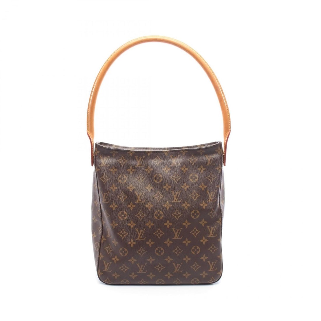 Louis Vuitton Looping GM Shoulder Bag, Coated Canvas and Leather, Monogram, Women's, Brown, M51145: --- Catalog ---Category: SizeSize (HxWxD): 31cm x 28.5cm x 11cm / 12.2'' x 11.22'' x 4.33''Category: DesignType: Shoulder bagColor: BrownGender: WomenMaterial: Coated canvas , Leather Category: Genera