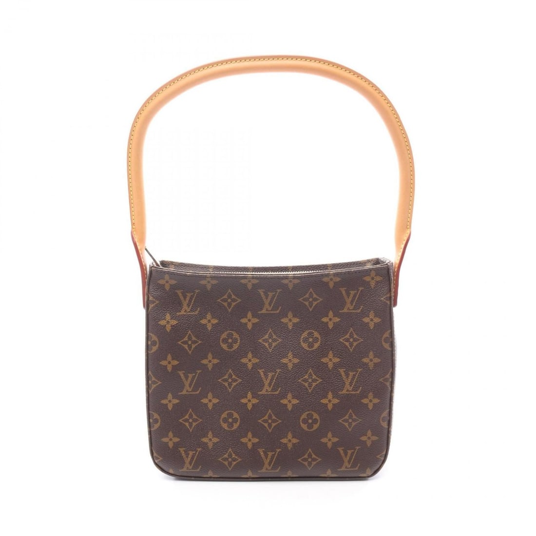 Louis Vuitton Looping MM Shoulder Bag, Coated Canvas and Leather, Monogram, Women's, Brown, M51146: --- Catalog ---Category: SizeSize (HxWxD): 21cm x 24cm x 10cm / 8.26'' x 9.44'' x 3.93''Category: DesignType: Shoulder bagColor: BrownGender: WomenMaterial: Coated canvas , Leather Category: GeneralMP