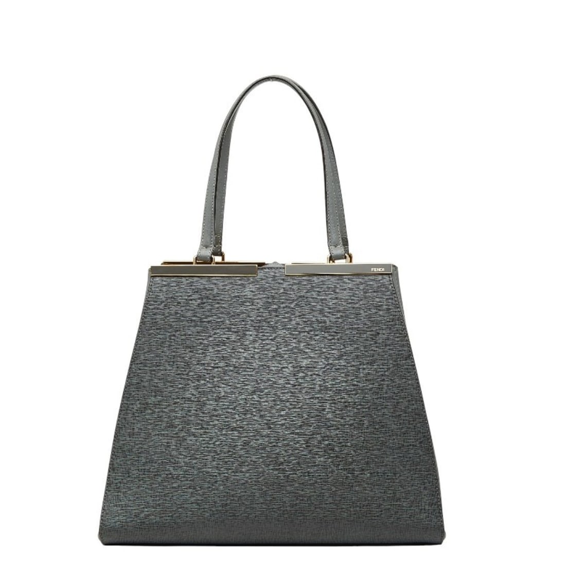 Fendi Trois Jours Shoulder Bag Tote 8BH272 Gray Leather Women's FENDI: --- Catalog ---Category: SizeSize (HxWxD): 29cm x 45cm x 15cm / 11.41'' x 17.71'' x 5.9''Category: DesignType: Shoulder bag, Tote bagColor: GrayGender: WomenMaterial: Leather Category: GeneralMPN: 8BH