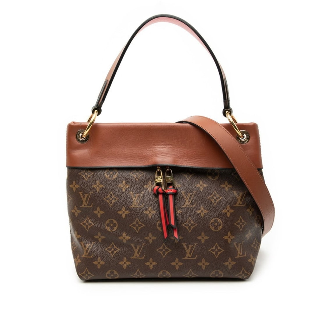 Louis Vuitton Monogram Tuileries Besace Shoulder/Handbag 2-Way M43157 Brown Leather Women's LOUIS (1 of 13)