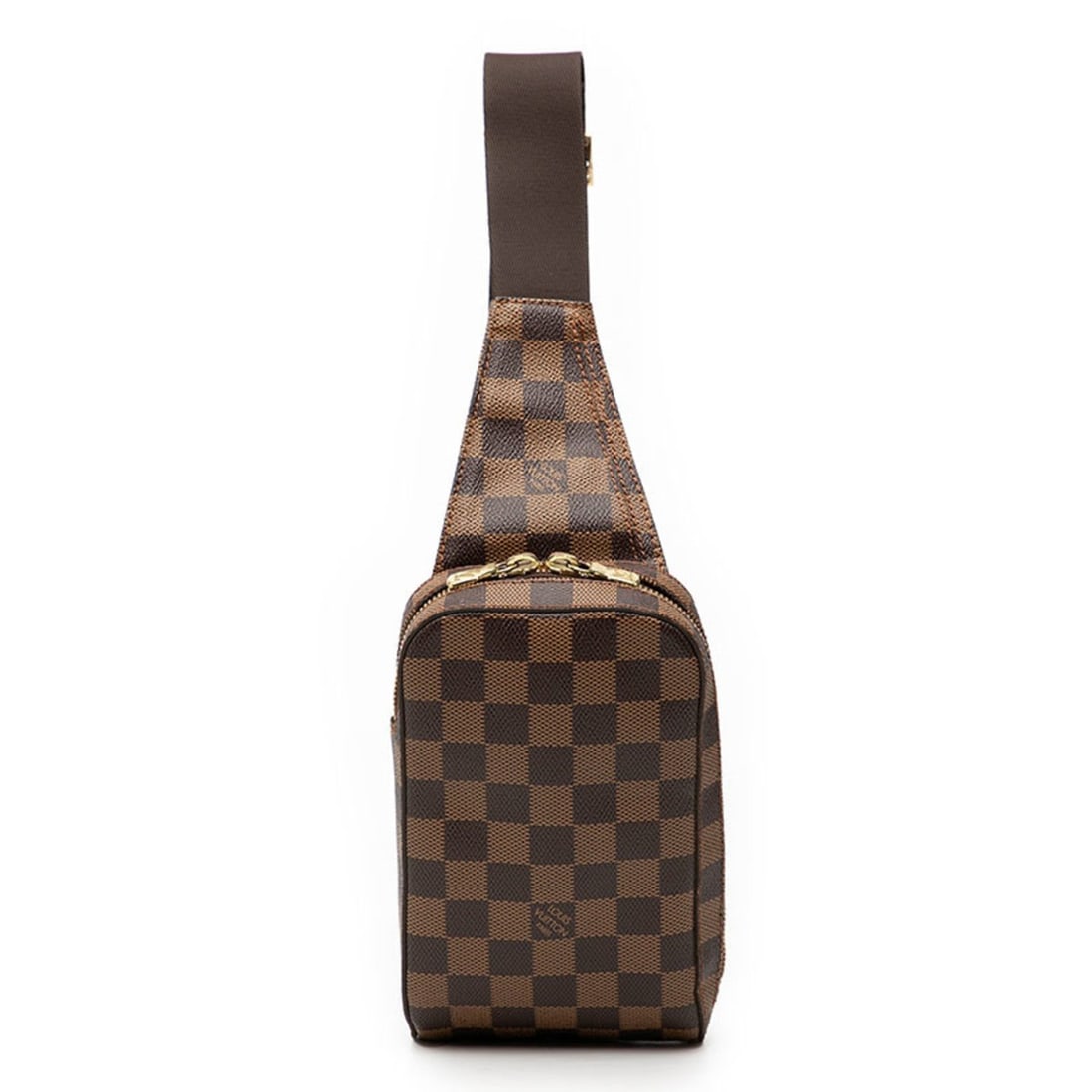 Louis Vuitton Damier Geronimos Shoulder Bag/Body Bag N51994 Brown Leather Men's LOUIS VUITTON: --- Catalog ---Category: SizeSize (HxWxD): 11cm x 19cm x 4cm / 4.33'' x 7.48'' x 1.57''Category: DesignType: Shoulder bag, Sling bagColor: BrownGender: MenMaterial: PVC , Leather Category: GeneralMPN:
