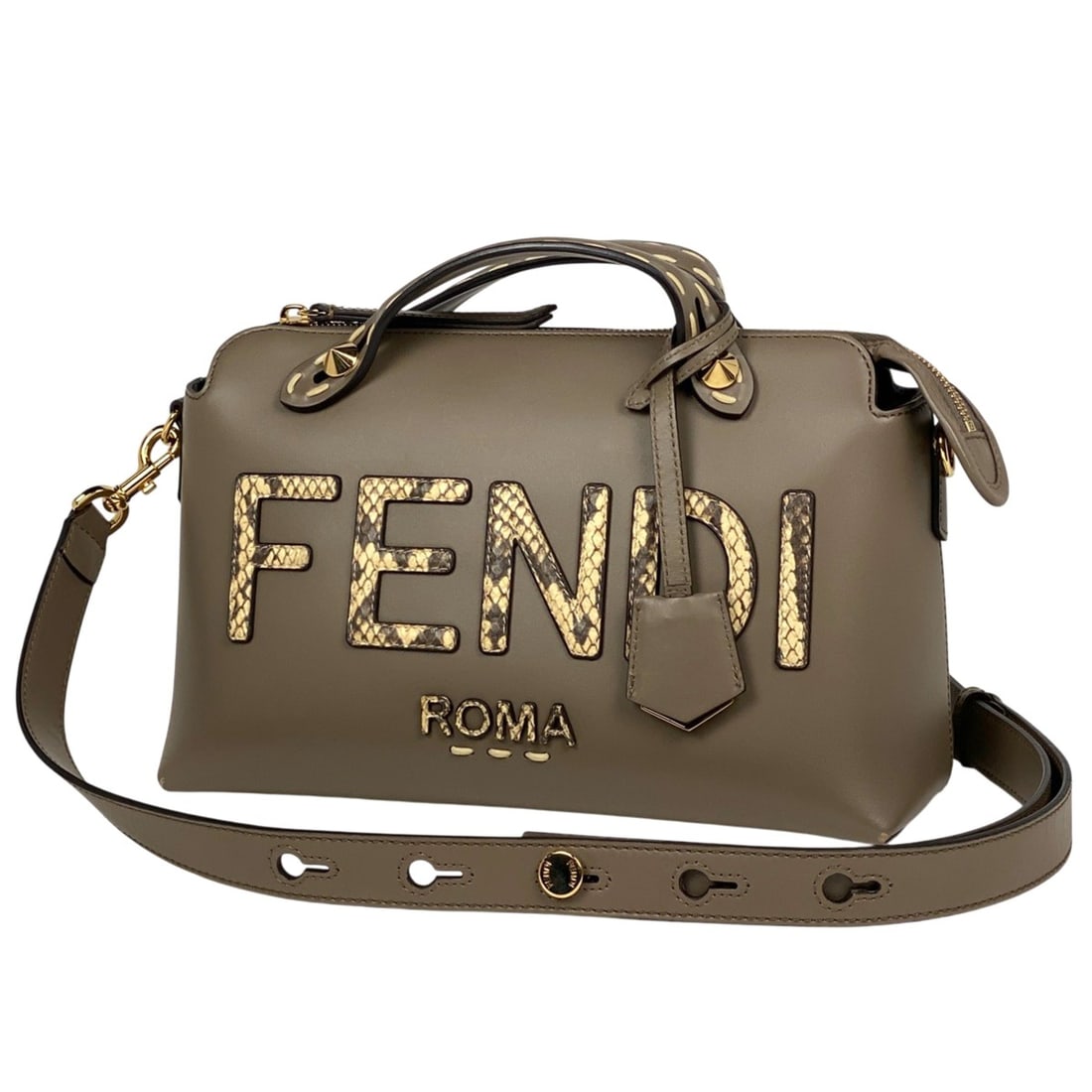Fendi By the Way Medium Handbag/Shoulder Bag, Selleria Handbag, Brown Leather, 8BL146, Women's: --- Catalog ---Category: SizeSize (HxWxD): 17cm x 28cm x 12cm / 6.69'' x 11.02'' x 4.72''Category: DesignType: Handbag, Shoulder bagColor: BrownGender: WomenMaterial: Leather Inner Pocket: Zipper pock