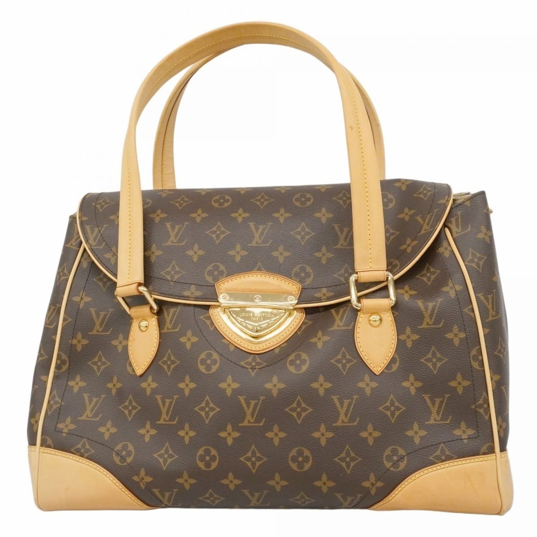 Louis Vuitton Monogram Beverly GM Handbag M40120 Brown Women's P2204126: --- Catalog ---Category: SizeSize (HxWxD): 25cm x 46cm x 21.5cm / 9.84'' x 18.11'' x 8.46''Category: DesignType: HandbagColor: BrownGender: WomenCategory: GeneralMPN: M40120Brand: Louis Vuitton--- Ite