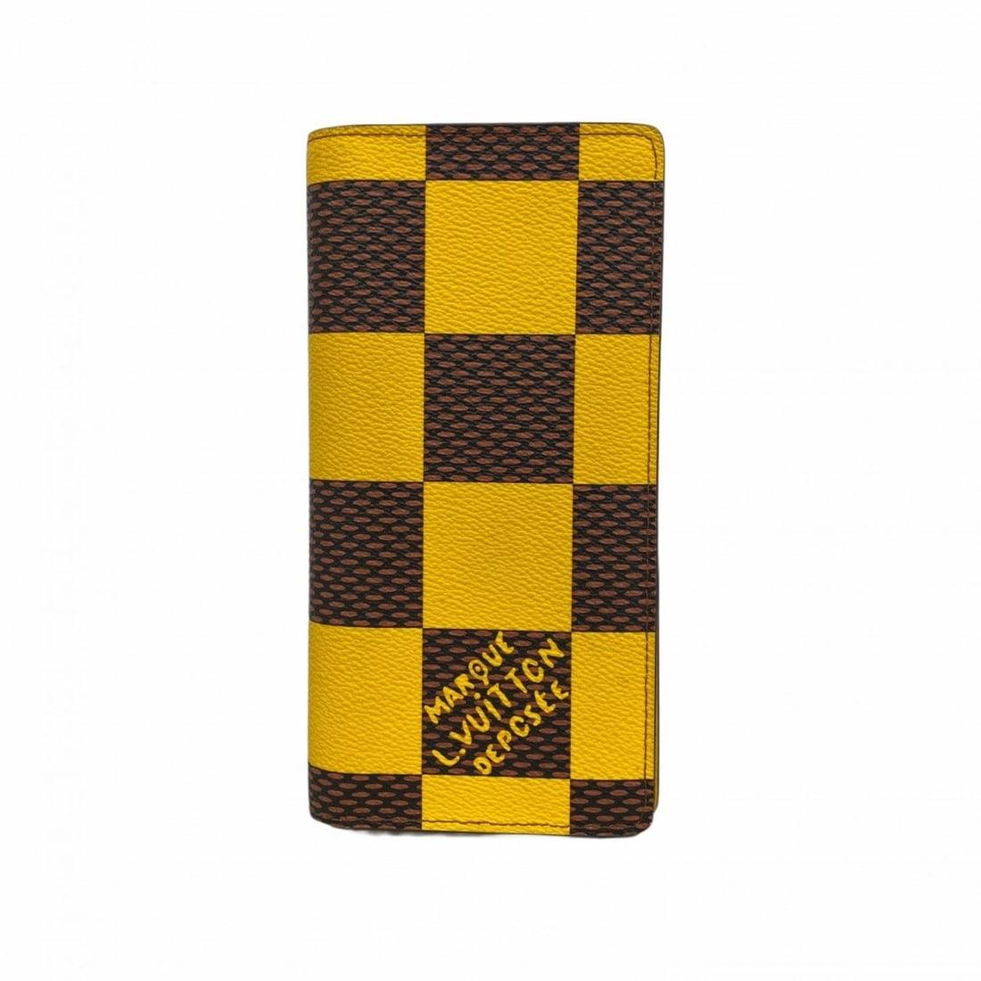 Louis Vuitton Damier Pop Portefeuille Brazza NM Long Wallet N40541 Yellow Brown Men's P2178479: --- Catalog ---Category: SizeSize (HxWxD): 19cm x 9.5cm x 2cm / 7.48'' x 3.74'' x 0.78''Category: DesignType: Long wallet (bi-fold)Color: Brown, YellowGender: MenCategory: GeneralMPN: N40541Brand: Lou