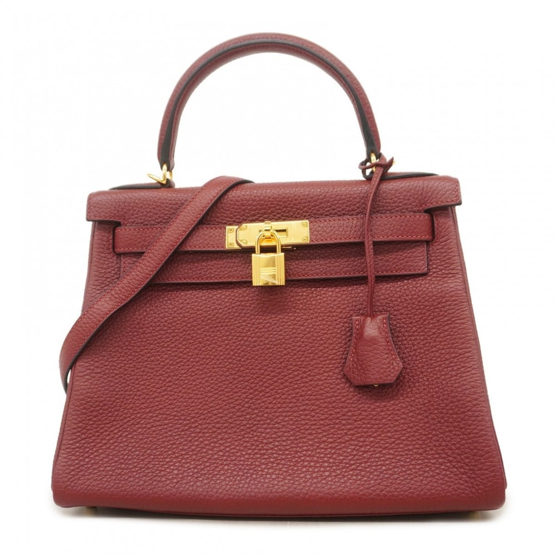 Hermes Hermès Kelly 28 Togo Rouge H Handbag with B Stamp, 2-Way Bag for Women: --- Catalog ---Category: SizeSize (HxWxD): 22cm x 28cm x 12cm / 8.66'' x 11.02'' x 4.72''Category: DesignType: HandbagColor: Rouge HGender: WomenMaterial: Togo leather Hardware Color: GoldCategory: Ge