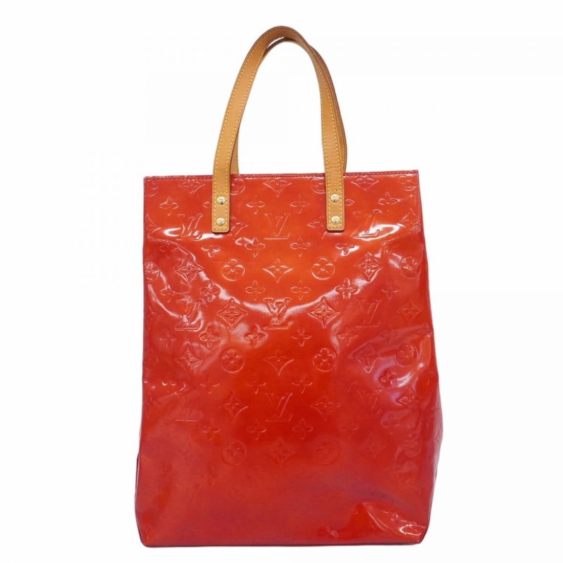 Louis Vuitton Vernis Reed MM Tote Bag M91086 Rouge Women's: --- Catalog ---Category: SizeSize (HxWxD): 31.5cm x 29cm x 12cm / 12.4'' x 11.41'' x 4.72''Category: DesignType: Tote bagColor: RougeGender: WomenCategory: GeneralMPN: M91086Brand: Louis Vuitton--- It