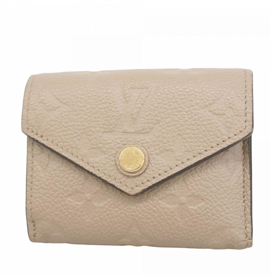Louis Vuitton Monogram Empreinte Zoe Tri-fold Wallet M69800 Tourterelle Women's: --- Catalog ---Category: SizeSize (HxWxD): 8cm x 10cm x 2cm / 3.14'' x 3.93'' x 0.78''Category: DesignType: Wallet (tri-fold)Color: TourterelleGender: WomenCategory: GeneralMPN: M69800Brand: Louis Vui