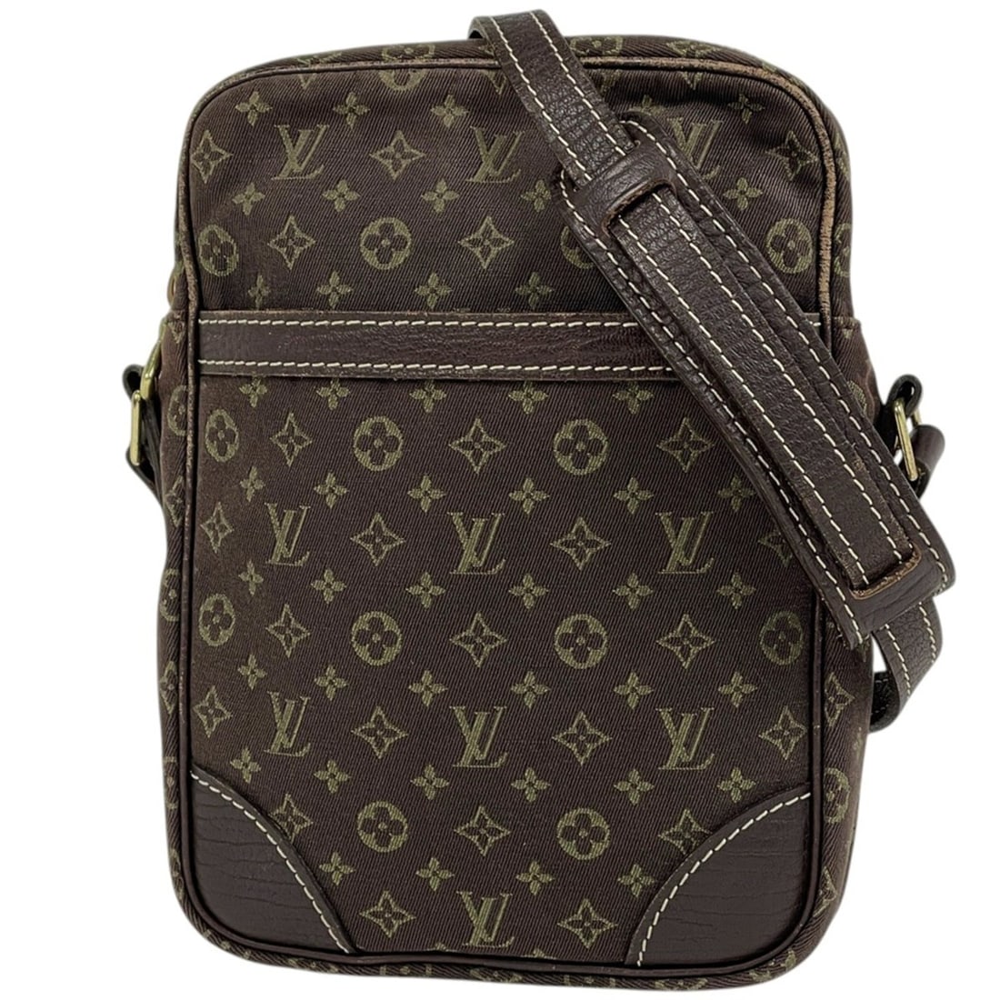 Louis Vuitton Danube Crossbody Shoulder Bag Monogram Minilan Ebene M95228 Women's: --- Catalog ---Category: SizeSize (HxWxD): 20cm x 15cm x 4cm / 7.87'' x 5.9'' x 1.57''Category: DesignType: Shoulder bagColor: EbeneGender: WomenMaterial: Monogram Mini Category: GeneralBrand: Louis V