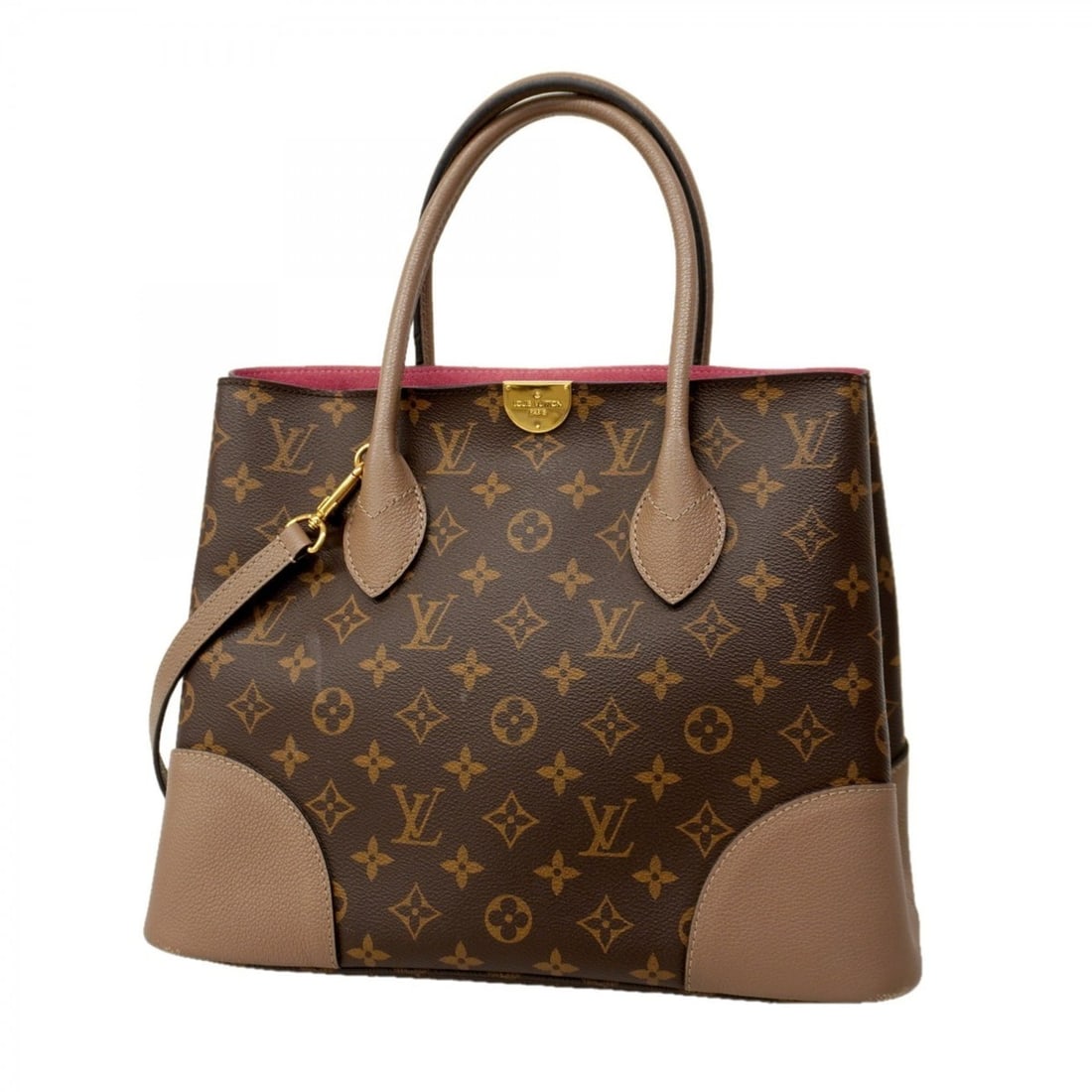 Louis Vuitton Monogram Flandrin Tote Bag M43457 Taupe Glace, 2-Way for Women: --- Catalog ---Category: SizeSize (HxWxD): 25cm x 33cm x 14cm / 9.84'' x 12.99'' x 5.51''Category: DesignType: Tote bagGender: WomenCategory: GeneralMPN: M43457Brand: Louis Vuitton--- Item List ---Sec
