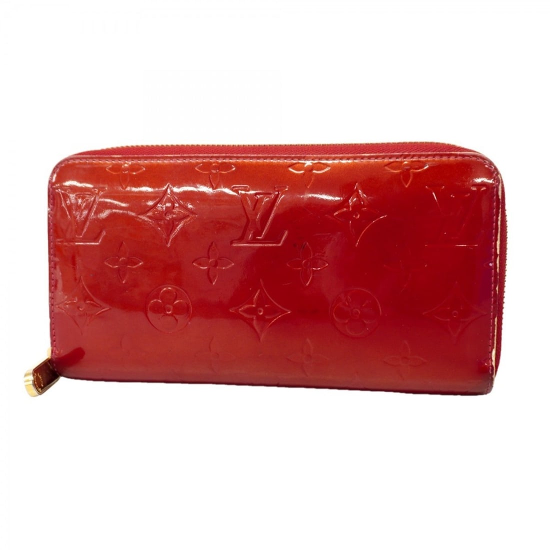 Louis Vuitton Vernis Zippy Wallet M91981 Pomme d'Amour for Men and Women: --- Catalog ---Category: SizeSize (HxWxD): 10.5cm x 19.5cm x 2.5cm / 4.13'' x 7.67'' x 0.98''Category: DesignType: Long wallet (bi-fold)Color: Pomme d'amourGender: Men,WomenCategory: GeneralMPN: M9198