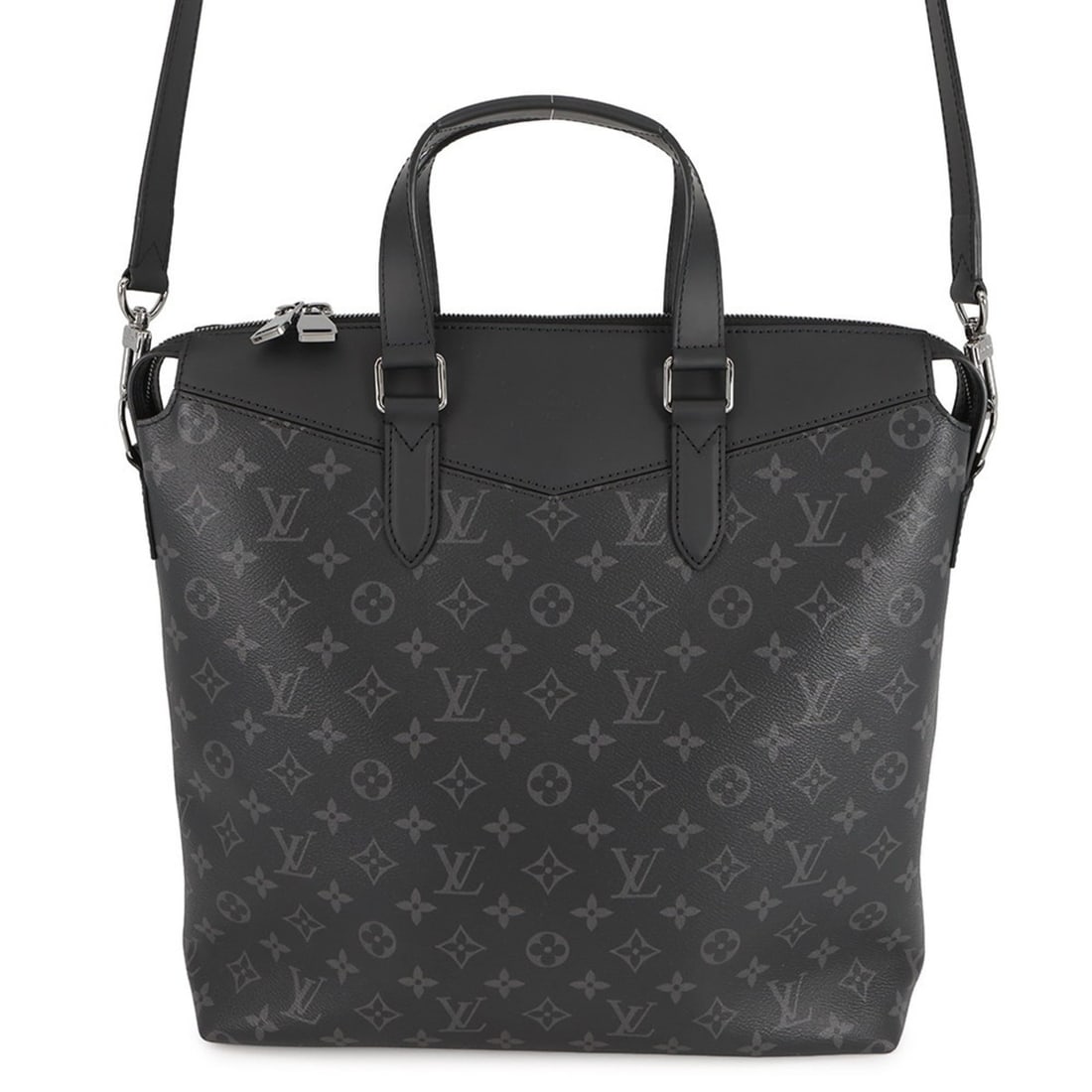 Louis Vuitton Monogram Eclipse Explorer Tote Bag M40567, 2-way shoulder bag, black: --- Catalog ---Category: SizeWeight: 1.04kg / 2.29lb.Size (HxWxD): 37.5cm x 35cm x 10cm / 14.76'' x 13.77'' x 3.93''Strap Length: 115.5cm - 130.5cm / 45.47'' - 51.37''Category: DesignType: Tote bagCol