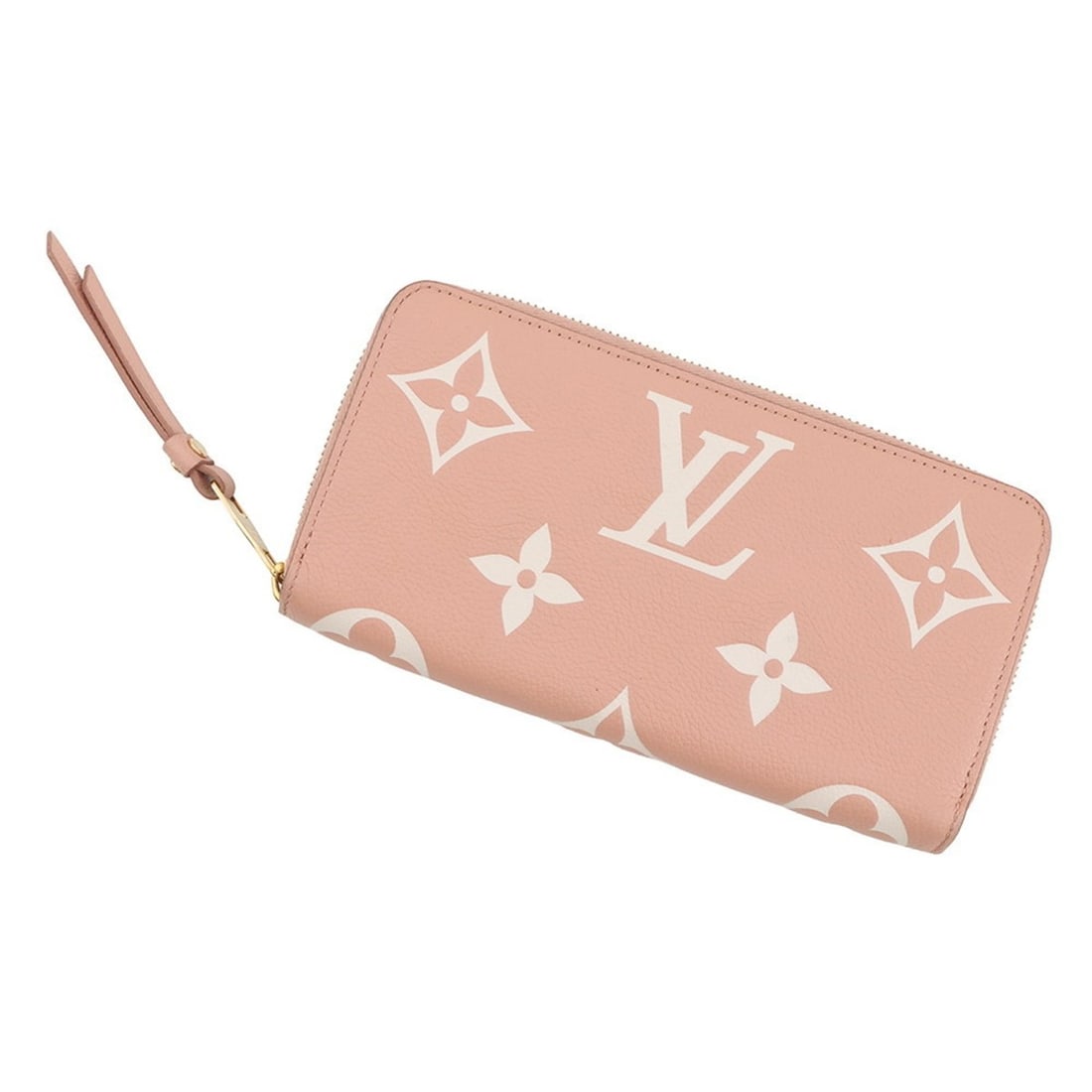 Louis Vuitton Two-Tone Monogram Empreinte Zippy Wallet M81645: --- Catalog ---Category: SizeSize (HxWxD): 10.5cm x 19.5cm / 4.13'' x 7.67''Category: DesignType: Long wallet (bi-fold)Color: Bicolor, Cream, RoseGender: WomenClosure: ZipperMaterial: Monogram Emprein
