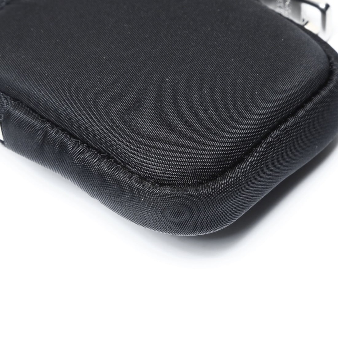 Prada PRADA Nylon Mini Pouch Black - 6