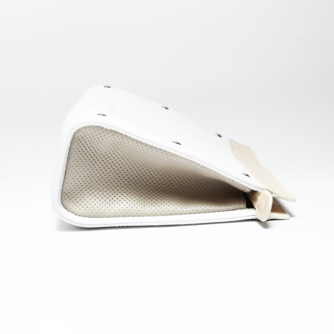 LOEWE Leather Pouch White - 5