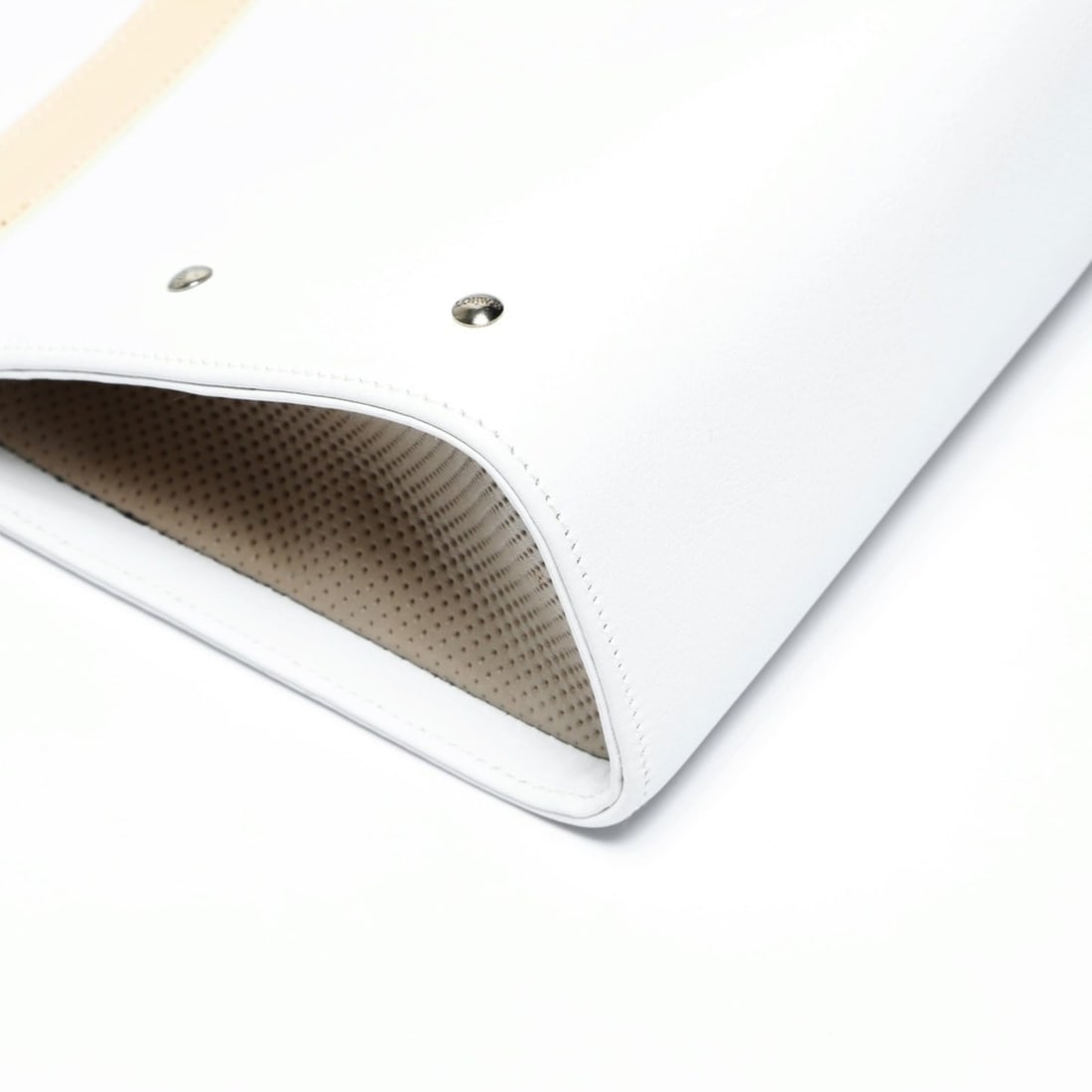 LOEWE Leather Pouch White - 6