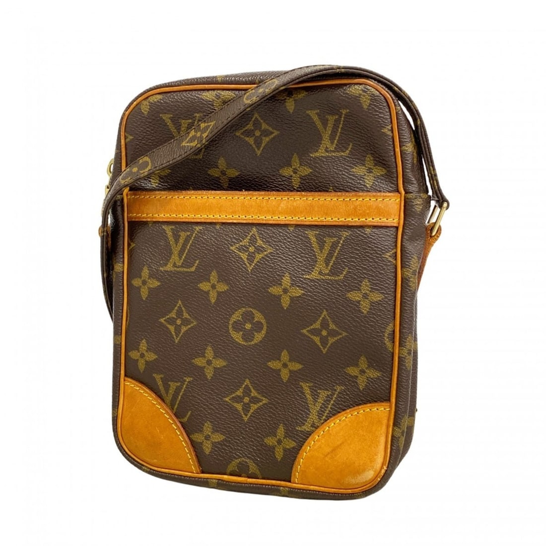 Louis Vuitton Monogram Danube Shoulder Bag M45266 Brown Women's (1 of 13)