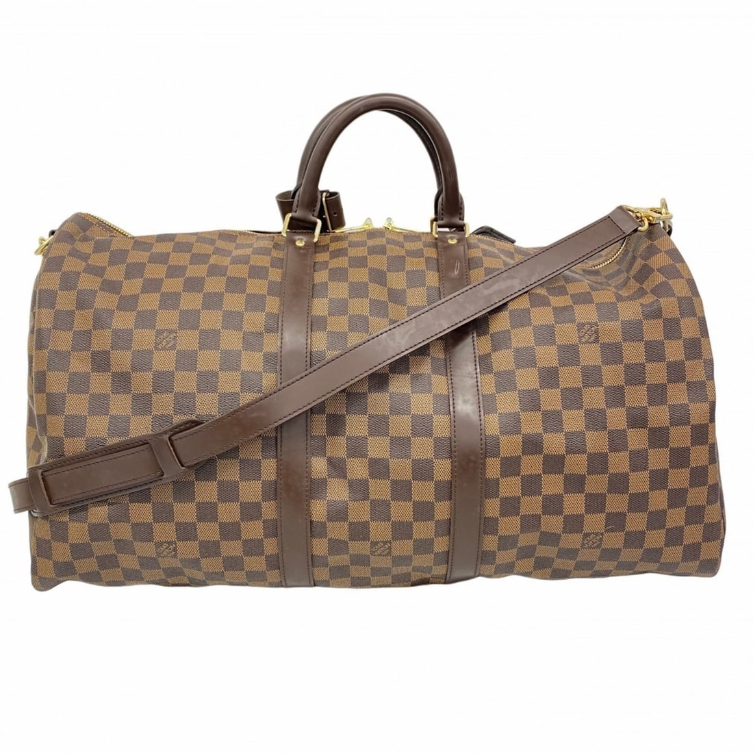 Louis Vuitton Boston Bag Damier Keepall Bandouliere 55 N41414 Ebene Men's/Women's: --- Catalog ---Category: SizeSize (HxWxD): 30cm x 55cm x 24cm / 11.81'' x 21.65'' x 9.44''Category: DesignType: Boston bagColor: EbeneGender: Men,WomenCategory: GeneralMPN: N41414Brand: Louis Vuitton-