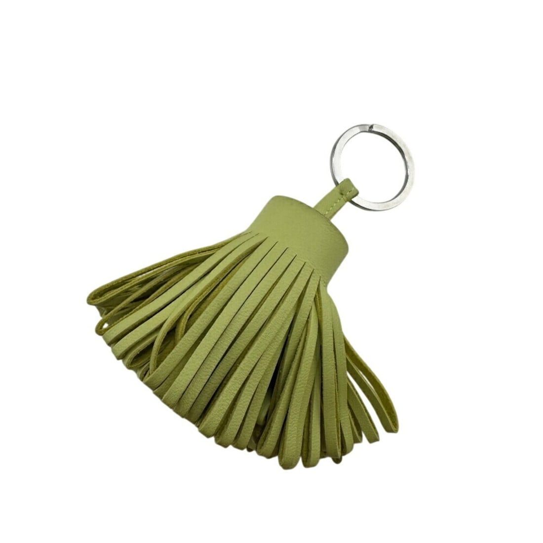 HERMES Carmen Keychain Wallet Yellow Unisex: --- Catalog ---Category: SizeSize (HxWxD): 11.5cm x 5cm / 4.52'' x 1.96''Category: DesignType: KeyringColor: Lime, YellowGender: Unisex,Women,MenMaterial: LeatherCategory: GeneralLine: CarmenBrand: He