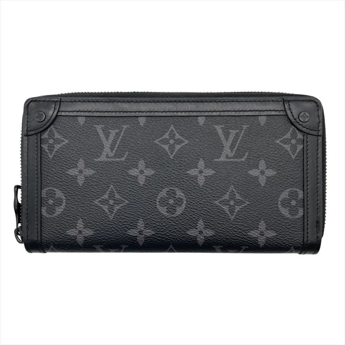 Louis Vuitton Zippy Wallet with Round Zipper, M80558, Black, Monogram Eclipse: --- Catalog ---Category: SizeSize (HxWxD): 10.5cm x 19.5cm x 2.5cm / 4.13'' x 7.67'' x 0.98''Category: DesignType: Long wallet (bi-fold)Color: BlackGender: WomenMaterial: Monogram Eclipse Category: Ge