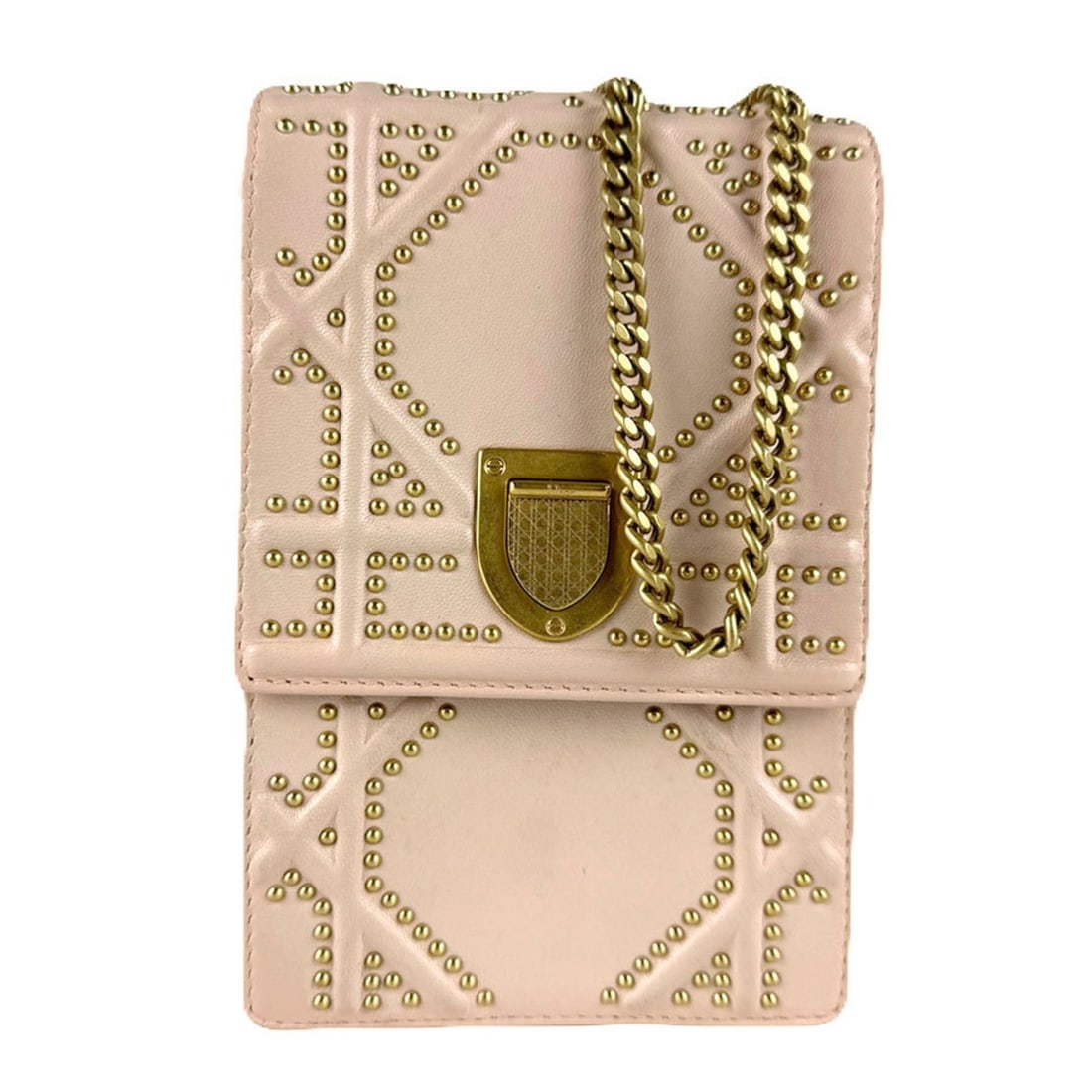 Christian Dior Diorama Shoulder Bag in Pink Beige and Gold, Women's, Z8519: --- Catalog ---Category: SizeSize (HxWxD): 18cm x 11cm x 4cm / 7.08'' x 4.33'' x 1.57''Category: DesignType: Shoulder bagColor: Pink beigeGender: WomenMaterial: Leather Category: GeneralBrand: Christi