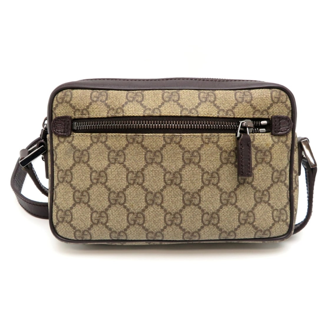 Gucci GG Supreme Mini Bag Women's Shoulder 162910 Beige Brown Green/Red/Green: --- Catalog ---Category: SizeSize (HxWxD): 14cm x 20cm x 5cm / 5.51'' x 7.87'' x 1.96''Category: DesignType: Shoulder bagColor: Beige brown, Green, Red colorGender: WomenMaterial: GG Supreme , Leather