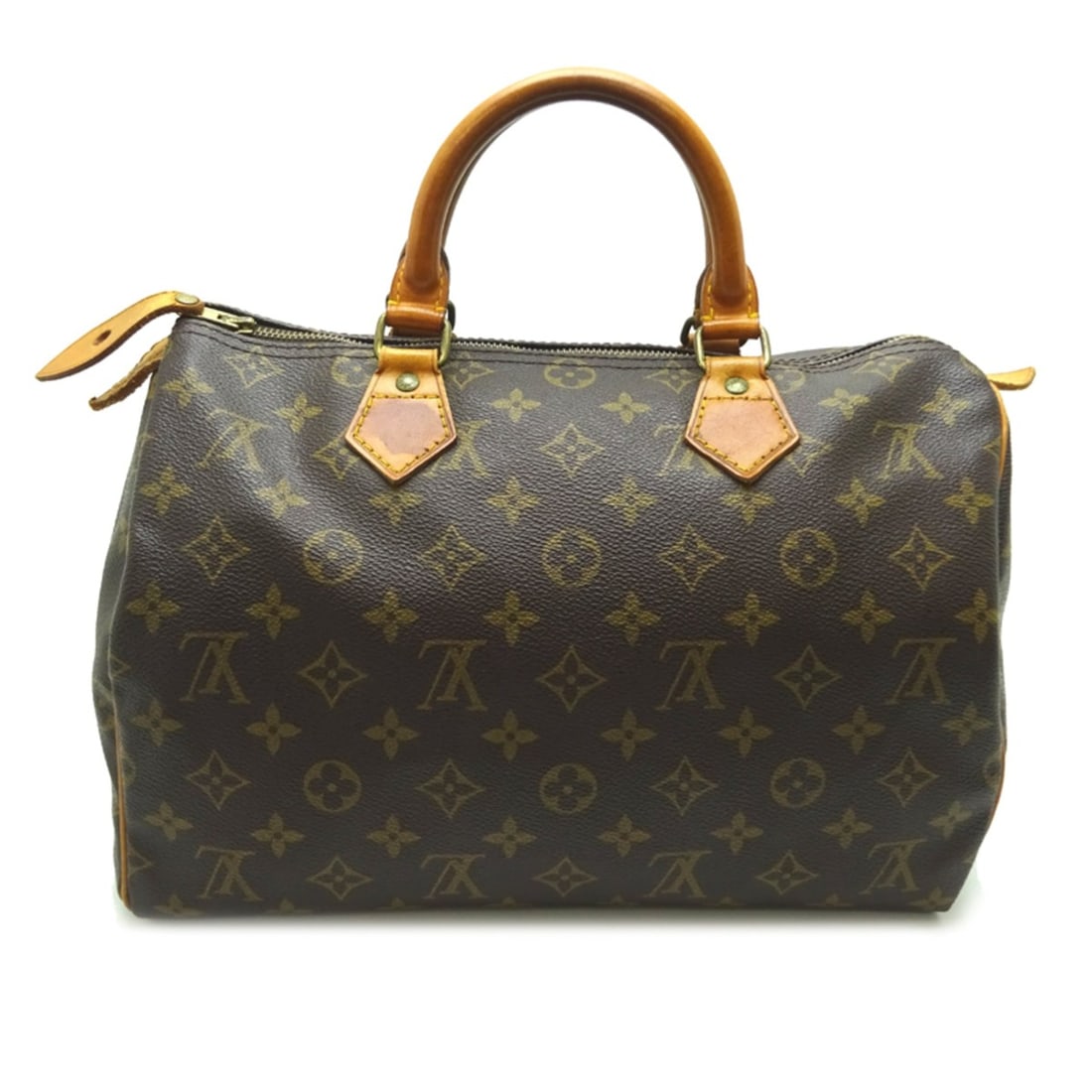 Louis Vuitton Speedy 30 Handbag M41108 (Discontinued) Monogram Brown: --- Catalog ---Category: SizeSize (HxWxD): 20cm x 30cm x 17cm / 7.87'' x 11.81'' x 6.69''Category: DesignType: HandbagColor: BrownGender: Men,WomenMaterial: Monogram Category: GeneralMPN: M41108Brand: