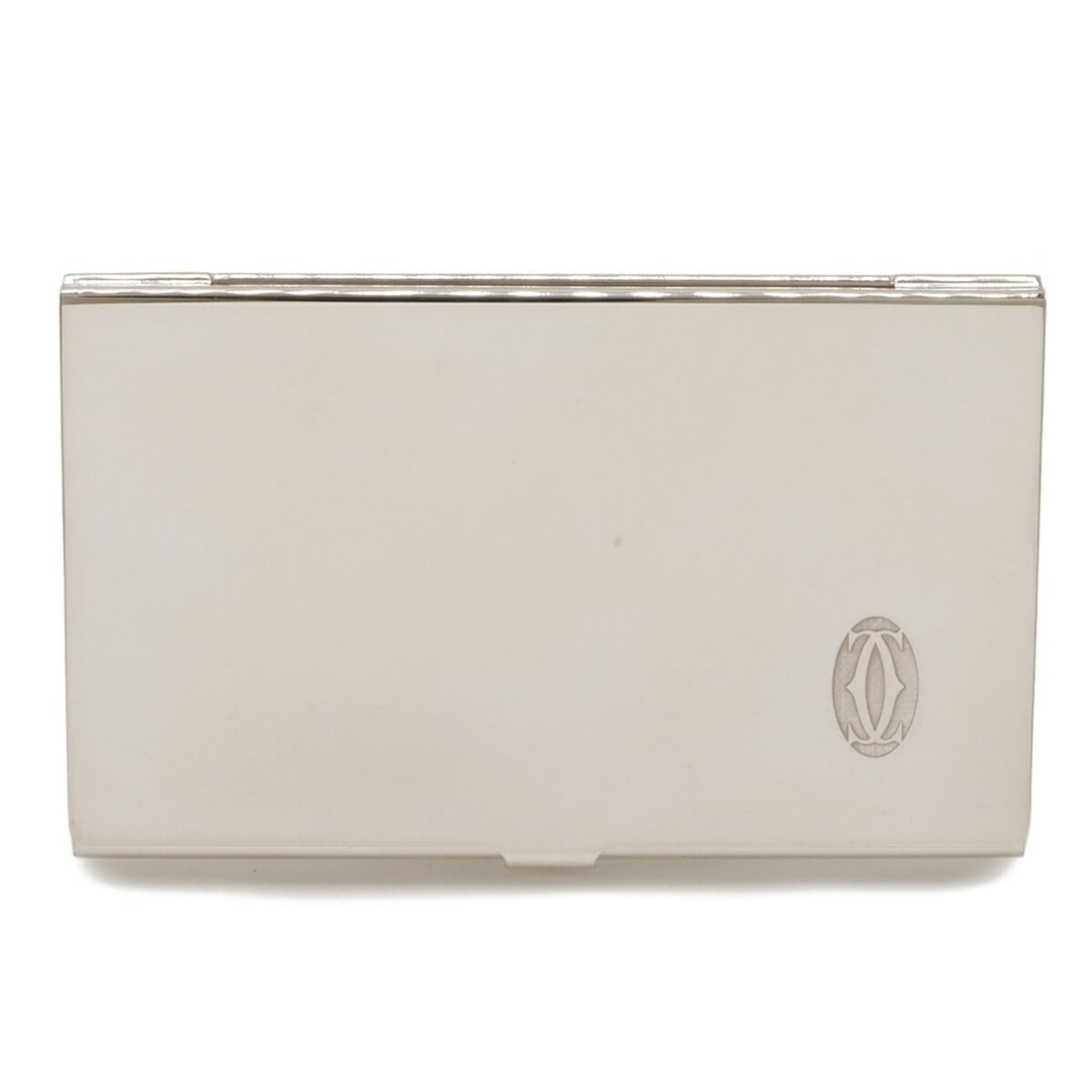 Cartier 2C Card Case, Business Holder, Pass SV925 Silver, T1220284 (1 of 12)