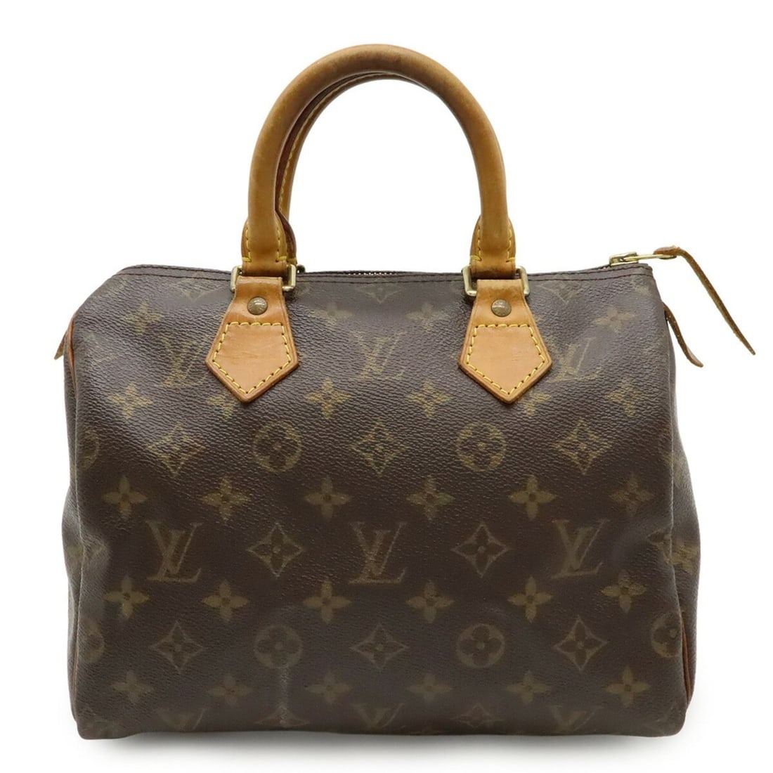 LOUIS VUITTON Louis Vuitton Monogram Speedy 25 Handbag M41528: --- Catalog ---Category: SizeWeight: 330g / 11.64oz.Size (HxWxD): 19cm x 25.5cm x 14.5cm / 7.48'' x 10.03'' x 5.7''Category: DesignType: HandbagColor: BrownStyle: CasualGender: WomenMaterial: Monogram