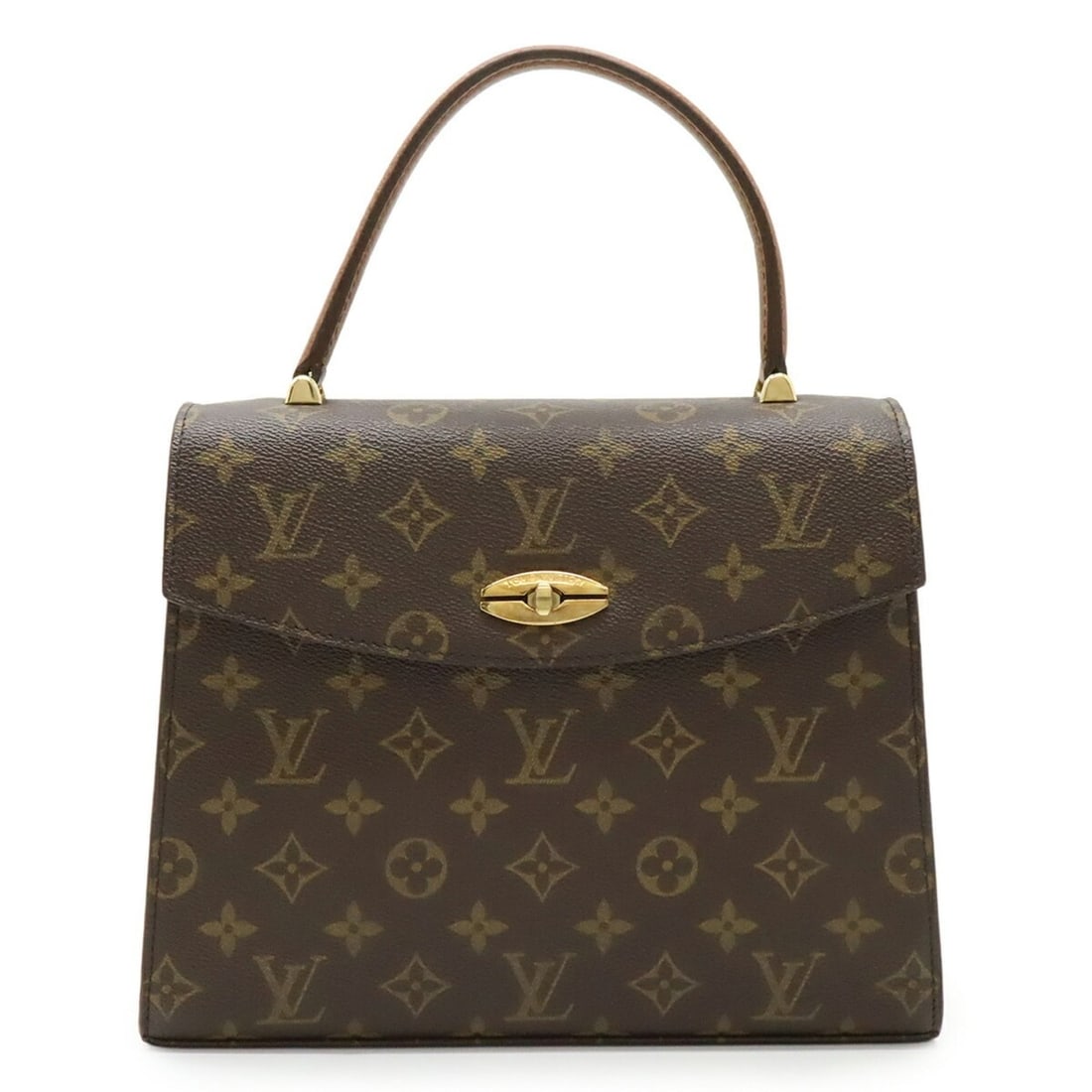 LOUIS VUITTON Monogram Malesherbes Handbag Flap Bag M51379: --- Catalog ---Category: SizeSize (HxWxD): 21cm x 26cm x 6.5cm / 8.26'' x 10.23'' x 2.55''Category: DesignType: HandbagColor: BrownGender: WomenMaterial: Monogram Category: GeneralLine: MonogramBrand: