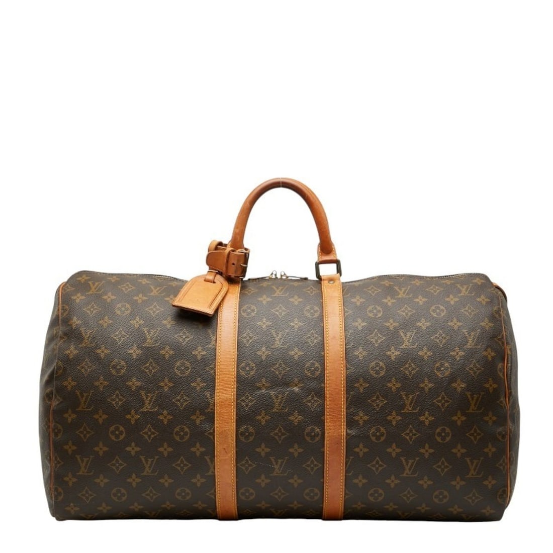 Louis Vuitton Monogram Keepall 55 Boston Bag/Travel Bag M41424 Brown Leather Women's LOUIS VUITTON: --- Catalog ---Category: SizeSize (HxWxD): 30cm x 55cm x 22cm / 11.81'' x 21.65'' x 8.66''Category: DesignType: Boston bagColor: BrownGender: WomenMaterial: PVC , Leather Category: GeneralMPN: M41424B
