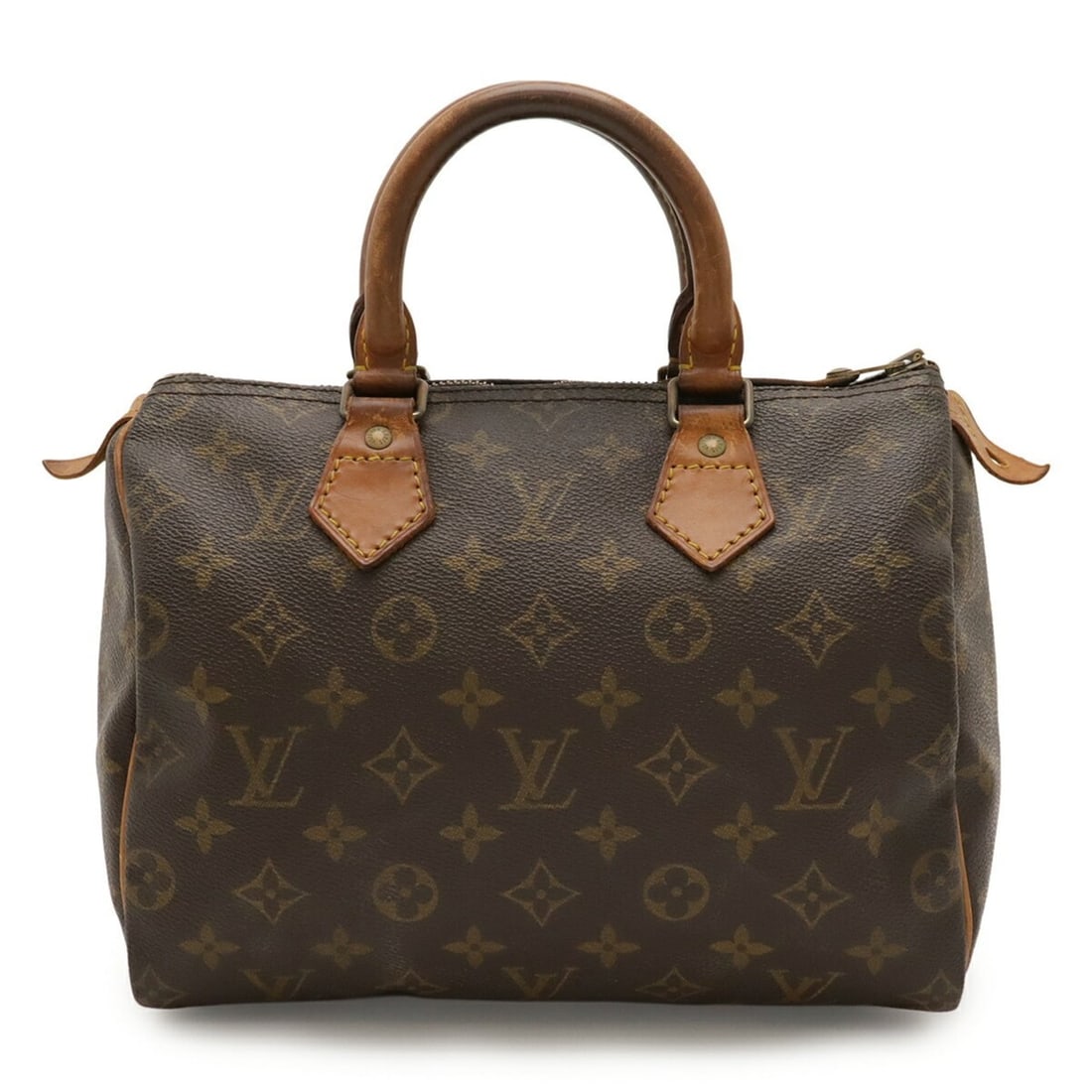 LOUIS VUITTON Louis Vuitton Monogram Speedy 25 Handbag M41528: --- Catalog ---Category: SizeWeight: 320g / 11.28oz.Size (HxWxD): 18.5cm x 25.5cm x 14.5cm / 7.28'' x 10.03'' x 5.7''Category: DesignType: HandbagColor: BrownStyle: CasualGender: WomenMaterial: Monogr