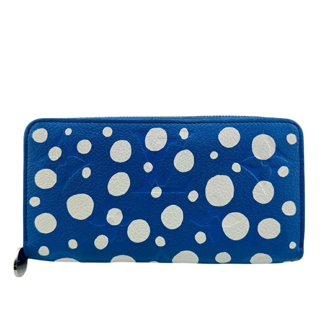 LOUIS VUITTON M81954 Infinity Dot Zippy Wallet, Round, LV x YK, Yayoi Kusama Collaboration, Polka: --- Catalog ---Category: SizeSize (HxWxD): 10.5cm x 19.5cm / 4.13'' x 7.67''Category: DesignColor: Blue, WhiteGender: WomenMaterial: Monogram Empreinte , Leather Category: GeneralMPN: M81954Brand: Lou