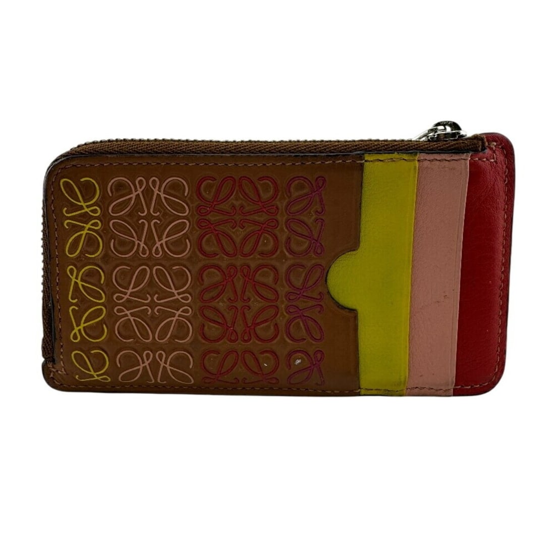 LOEWE Fragment Case, Pass Repeat Anagram Coin Multicolor, Women's: --- Catalog ---Category: DesignType: Card caseColor: Multi-colorGender: WomenMaterial: Leather Category: GeneralBrand: LoeweCategory: Physical PropertiesSize (HxWxD): 6.5cm x 12cm / 2.55'' x 4.72''---