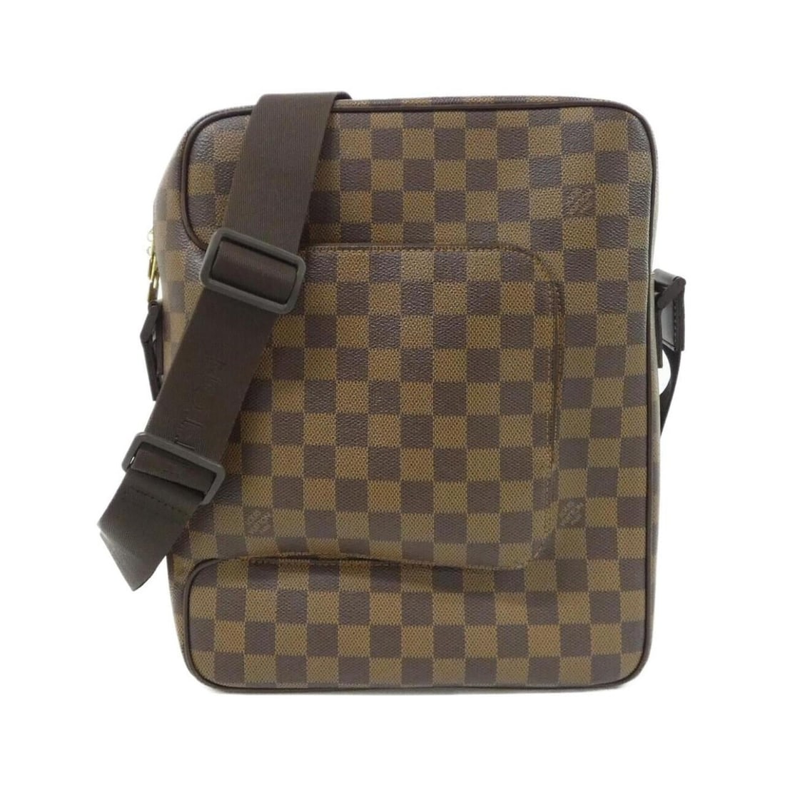 Louis Vuitton Damier Olaf MM N41441 Shoulder Bag: --- Catalog ---Category: SizeSize (HxWxD): 31cm x 25cm x 11cm / 12.2'' x 9.84'' x 4.33''Category: DesignType: Shoulder bagColor: EbeneGender: Men,WomenMaterial: Coated canvas Category: GeneralBrand: