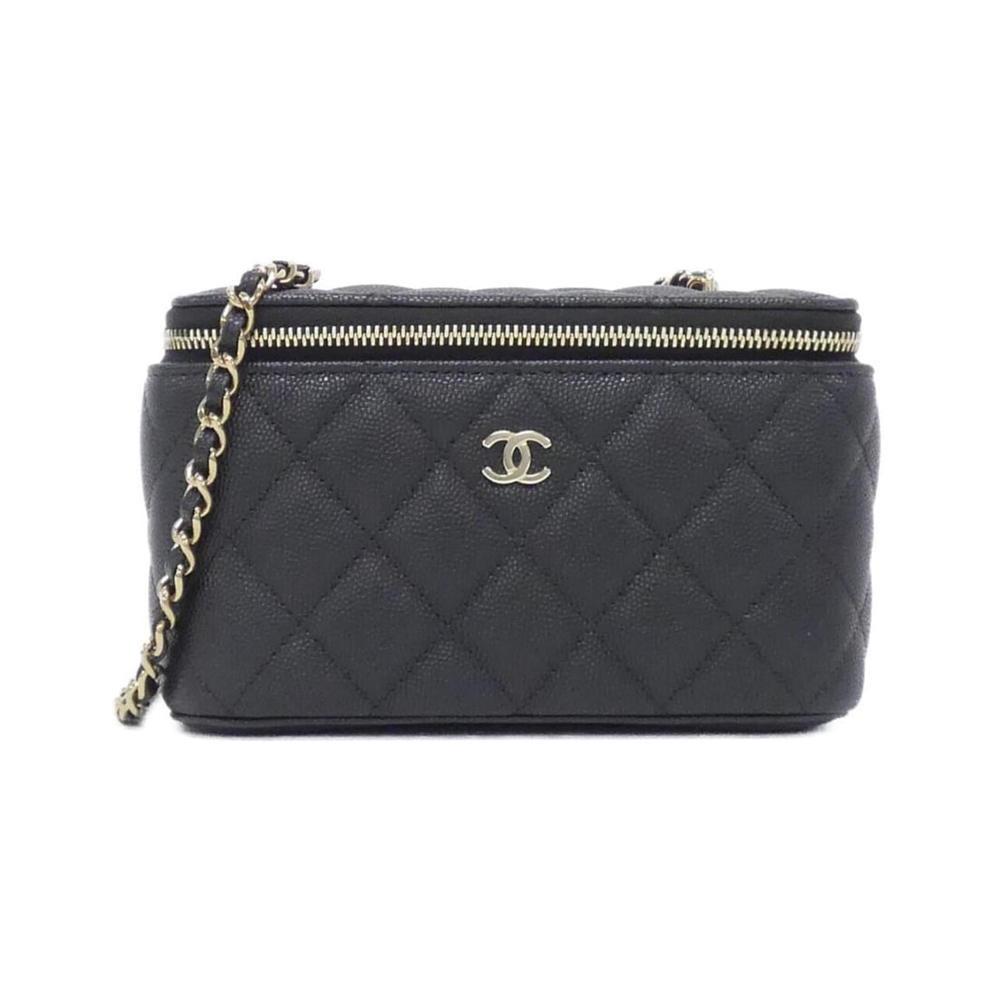 Chanel Timeless Classic Line AP1341 Shoulder Bag: --- Catalog ---Category: SizeWeight: 360g / 12.69oz.Size (HxWxD): 10cm x 16cm x 8cm / 3.93'' x 6.29'' x 3.14''Category: DesignType: Shoulder bagColor: BlackGender: WomenMaterial: Grained Calfskin
