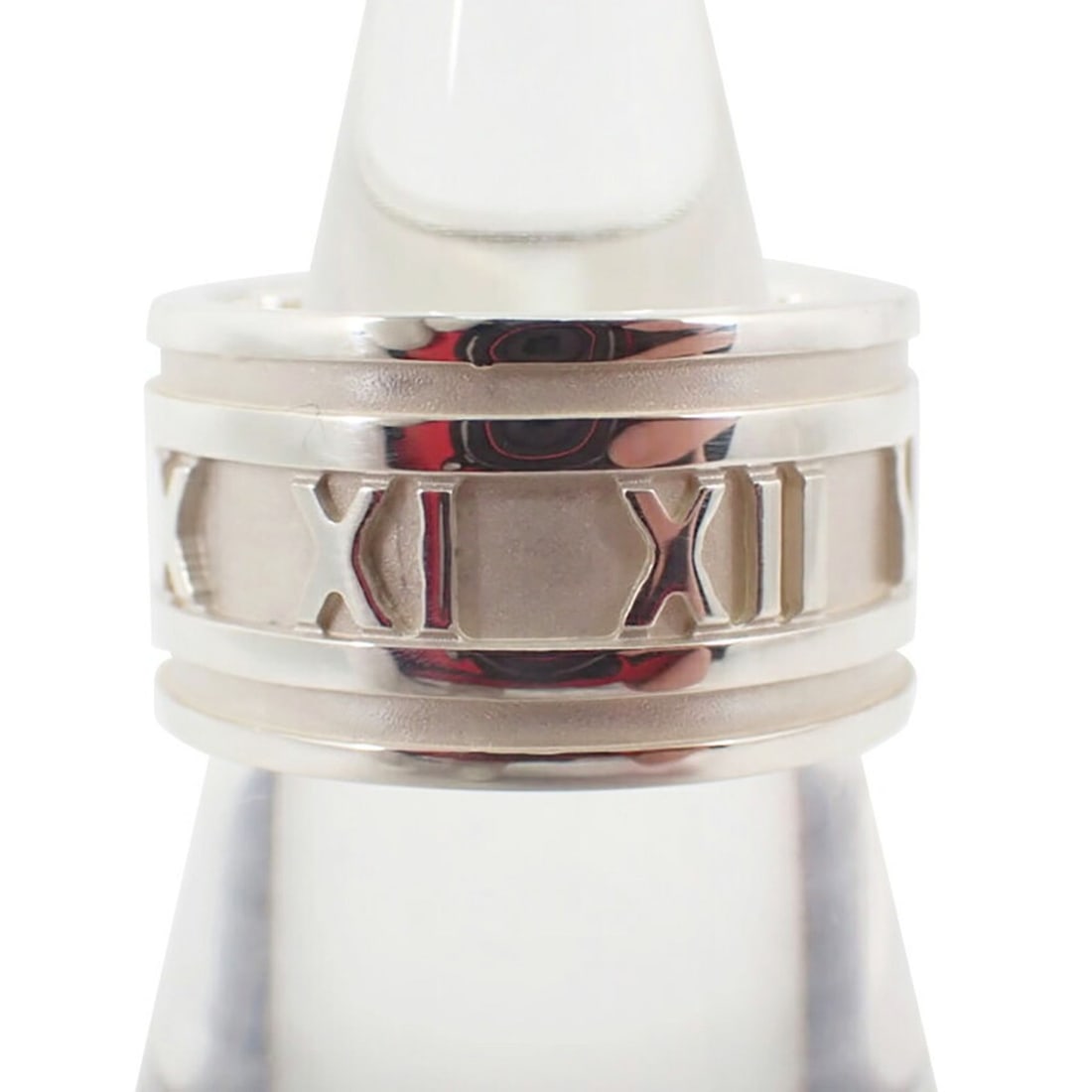 TIFFANY 925 Atlas Wide Ring, size 14.5: --- Catalog ---Category: SizeUS Size: 7Brand Size: 54Category: DesignType: Band ringGender: WomenMaterial: Sterling silver 925Category: GeneralBrand: Tiffany--- Item List ---Section: