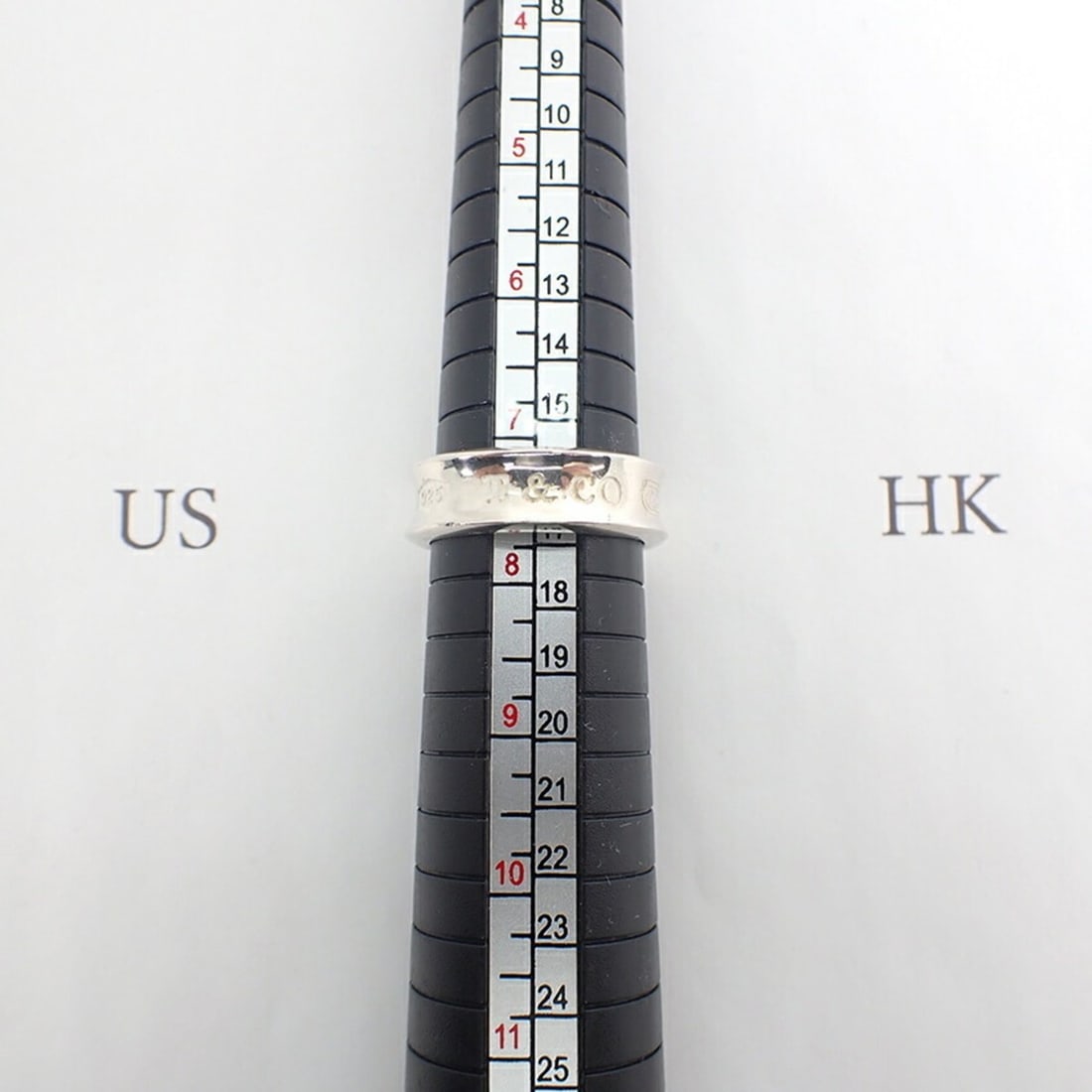 TIFFANY 925 1837 Ring Size 15 - 11