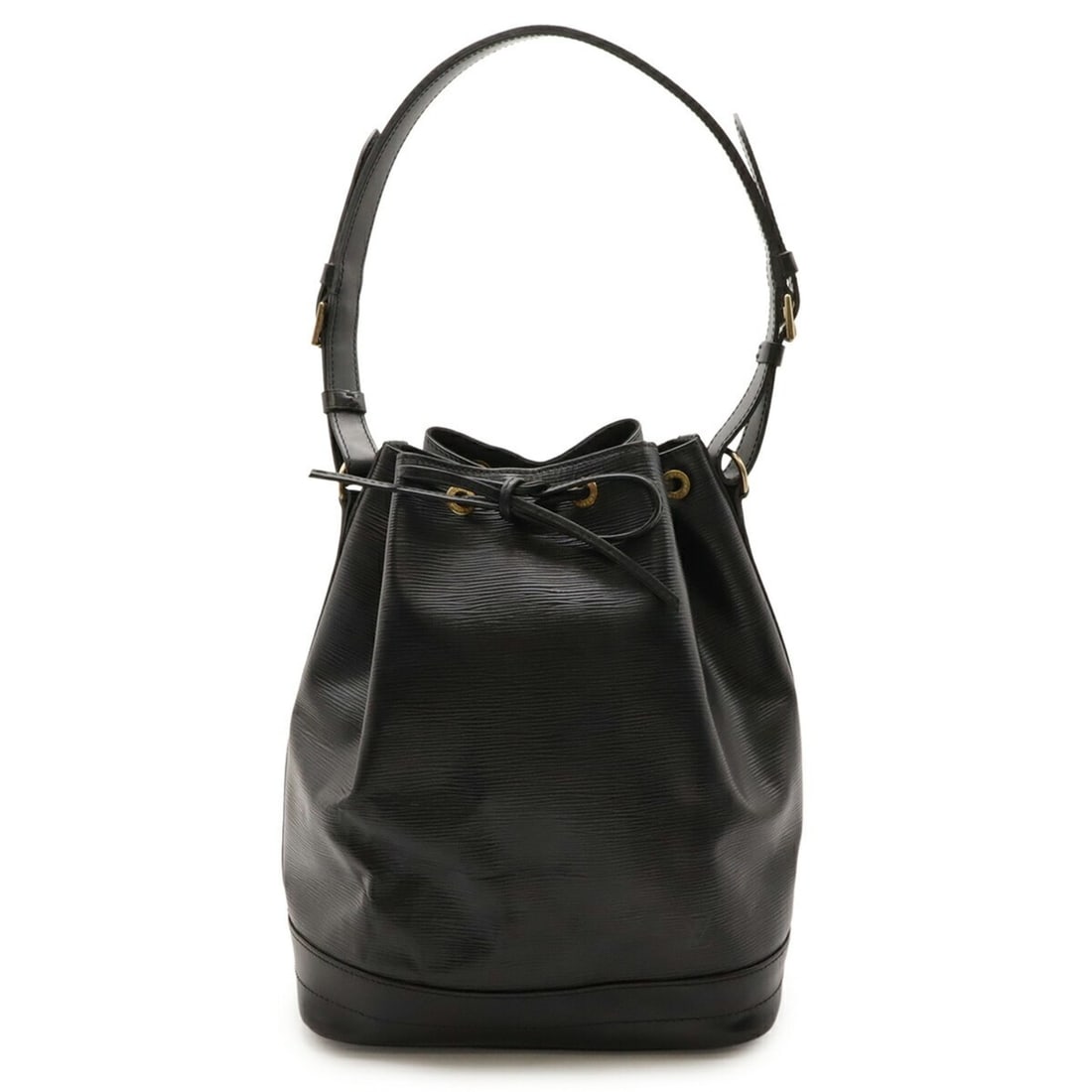 LOUIS VUITTON Epi Noe Shoulder Bag in Noir Black (M59002): --- Catalog ---Category: SizeSize (HxWxD): 34cm x 27cm x 19cm / 13.38'' x 10.62'' x 7.48''Category: DesignType: Shoulder bagColor: Black, NoirGender: WomenMaterial: Epi leather Category: GeneralMPN: M