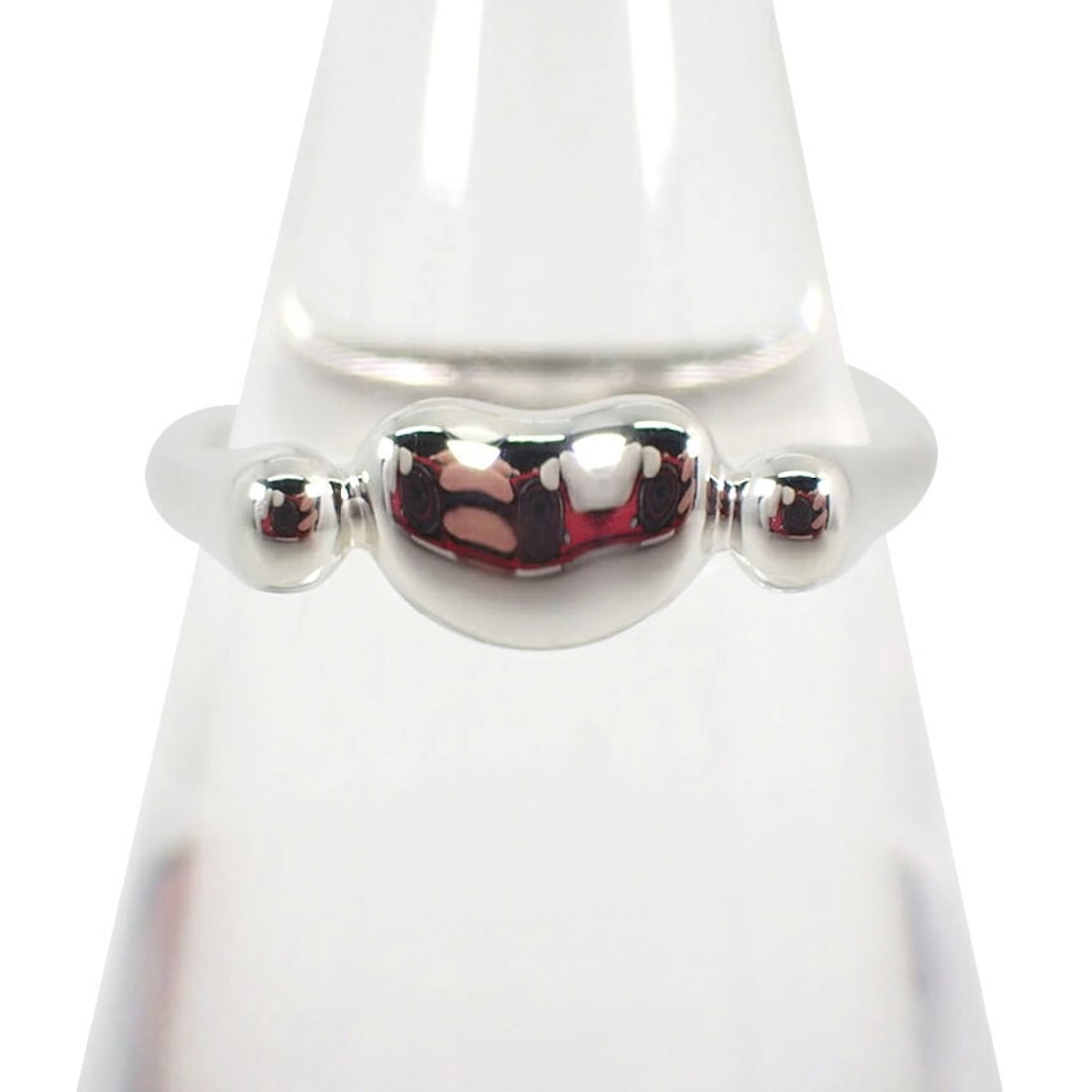 TIFFANY 925 Bean Ring, size 11: --- Catalog ---Category: SizeUS Size: 6Brand Size: 51Category: DesignType: Band ringGender: WomenMaterial: Sterling silver 925Category: GeneralBrand: Tiffany--- Item List ---Section: ConditionRanking: