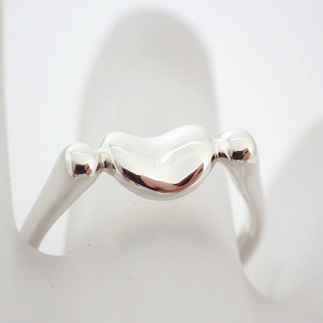 TIFFANY 925 Bean Ring, size 11 - 7