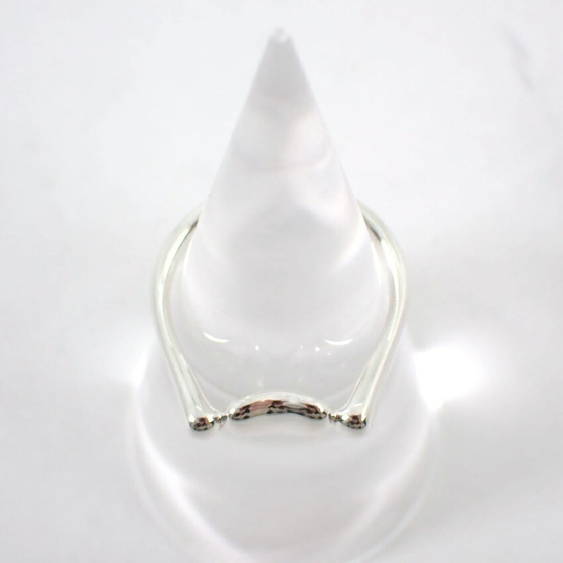 TIFFANY 925 Bean Ring, size 11 - 8