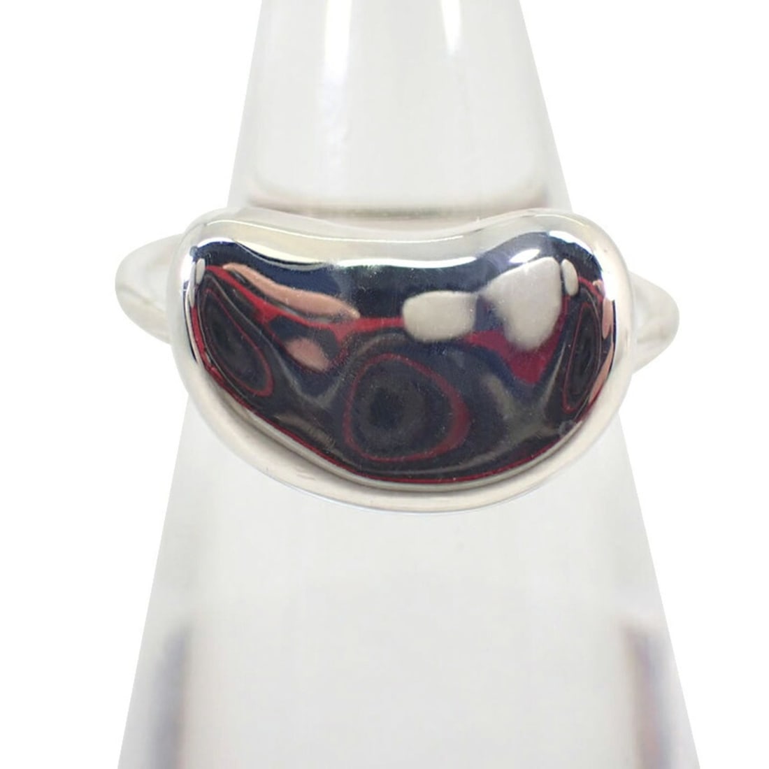 TIFFANY 925 Bean Ring, size 7: --- Catalog ---Category: SizeUS Size: 4Brand Size: 47Category: DesignType: Band ringGender: WomenMaterial: Sterling silver 925Category: GeneralBrand: Tiffany--- Item List ---Section: ConditionRanking: