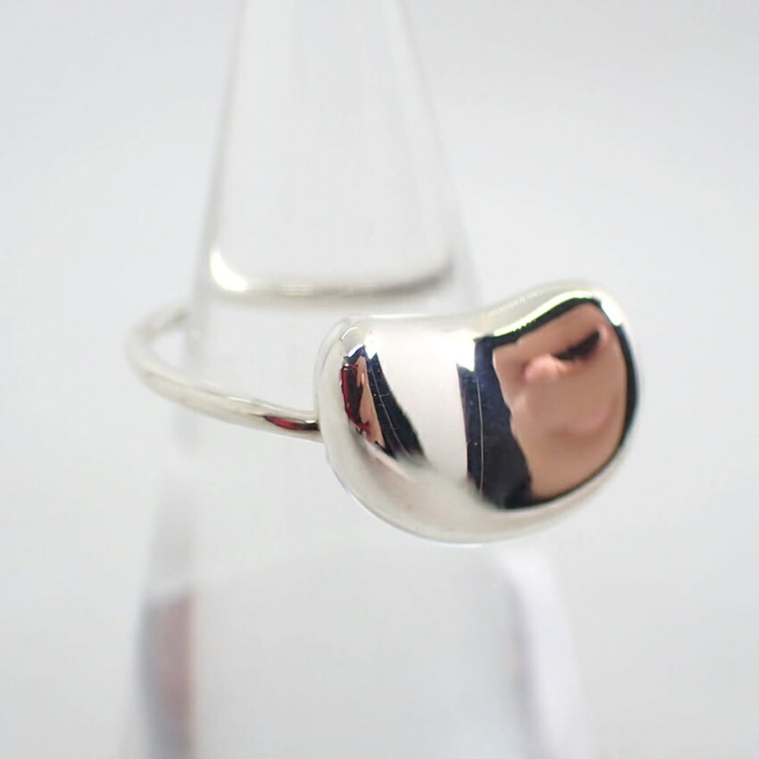 TIFFANY 925 Bean Ring, size 7 - 3