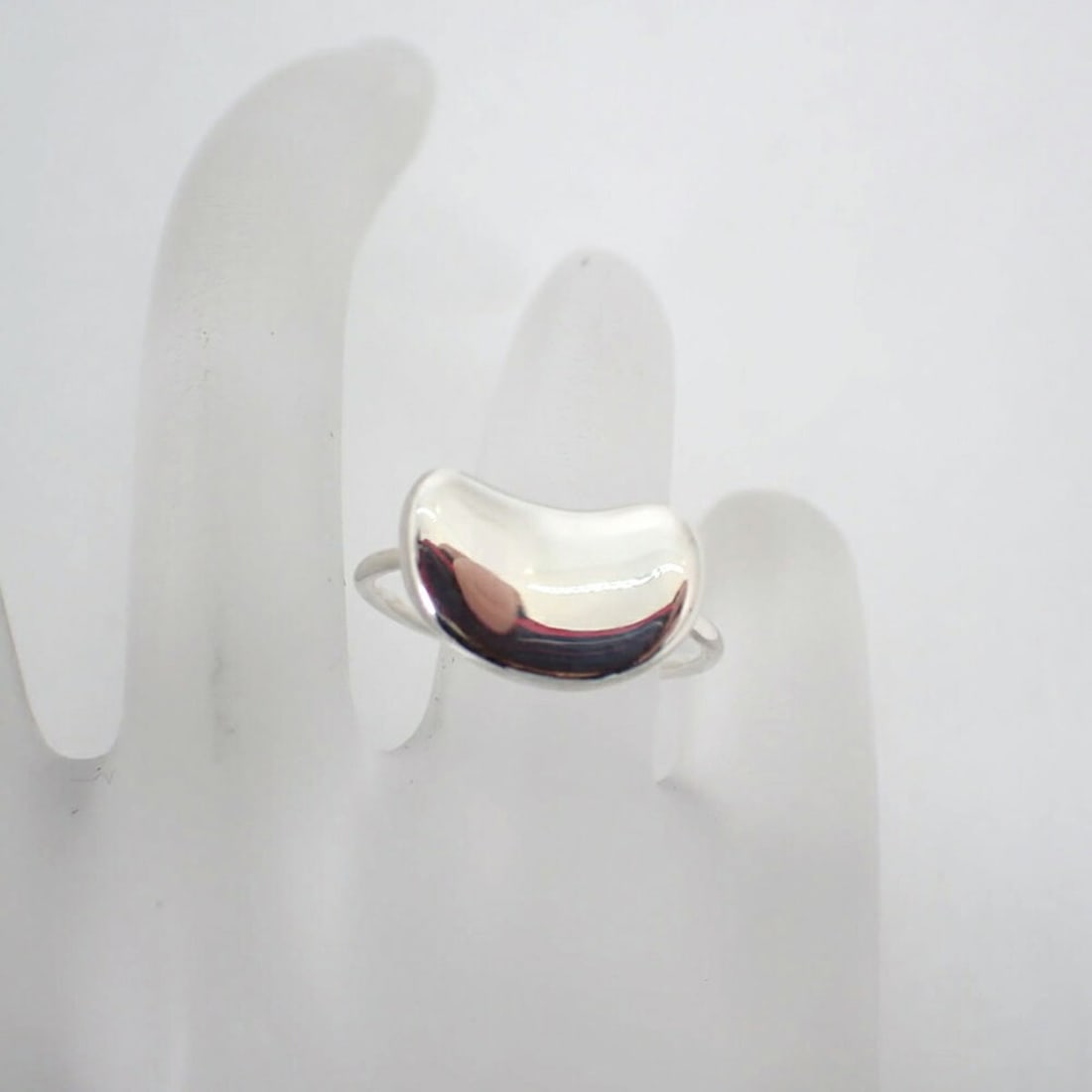 TIFFANY 925 Bean Ring, size 7 - 5
