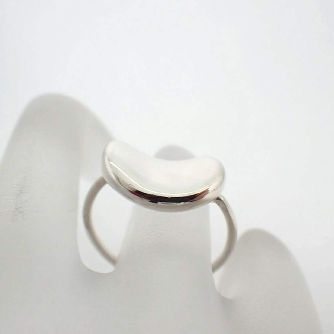 TIFFANY 925 Bean Ring, size 7 - 7